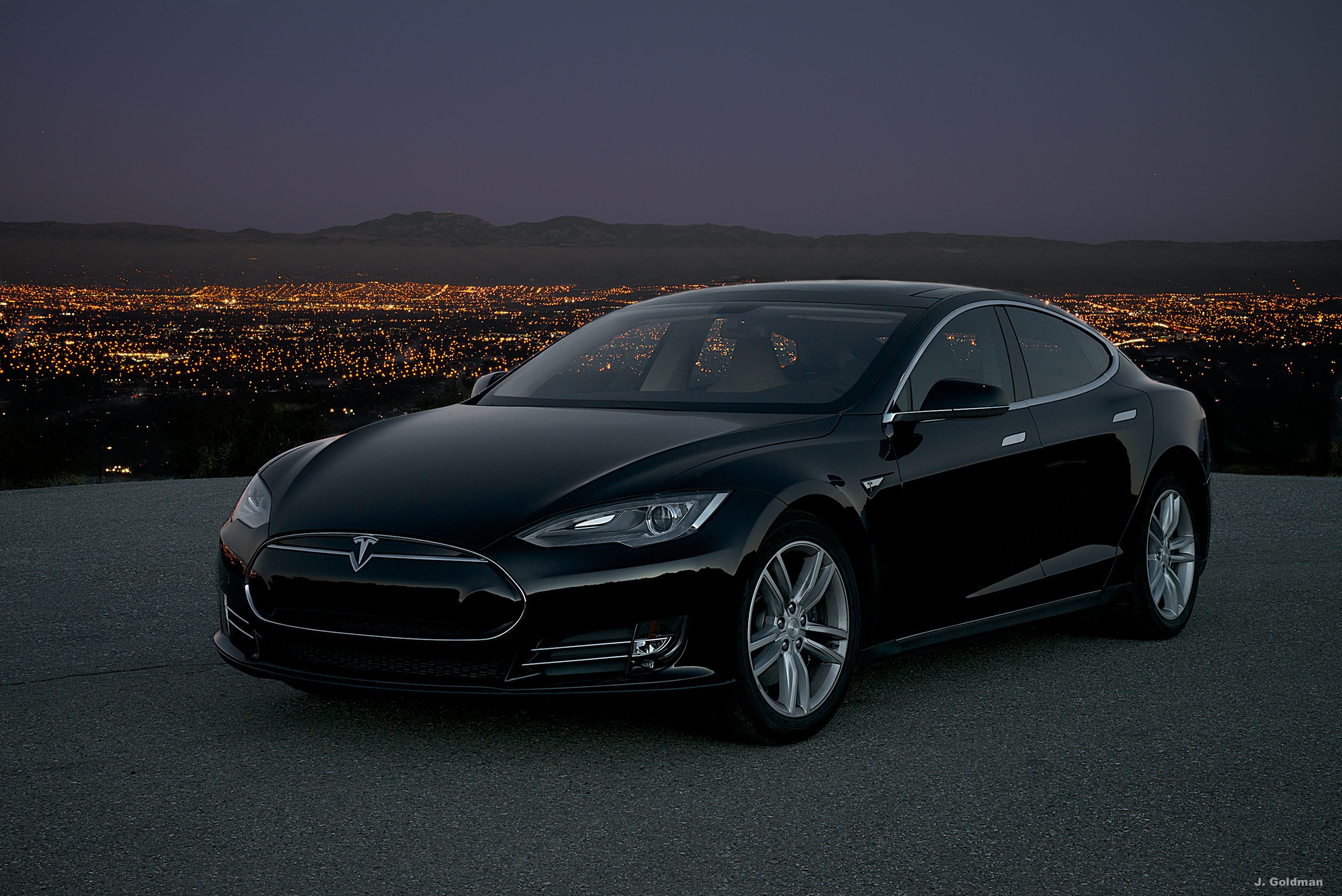 Tesla Saratoga Night. Tesla model s black, Tesla model s, Tesla