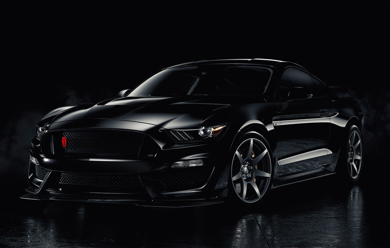 Wallpaper Mustang, Ford, Black, Smoke, Backgraund image for desktop, section ford