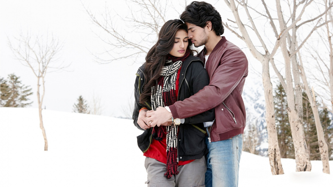 bollywood wallpaper HD quality, romance, red, winter, product, love, interaction, snow, hug, outerwear, photography