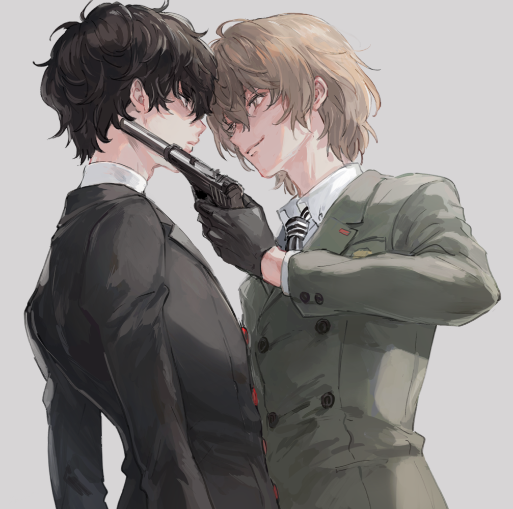 Goro Akechi And Shounen Ai Fanarts On Yaoi Online.com