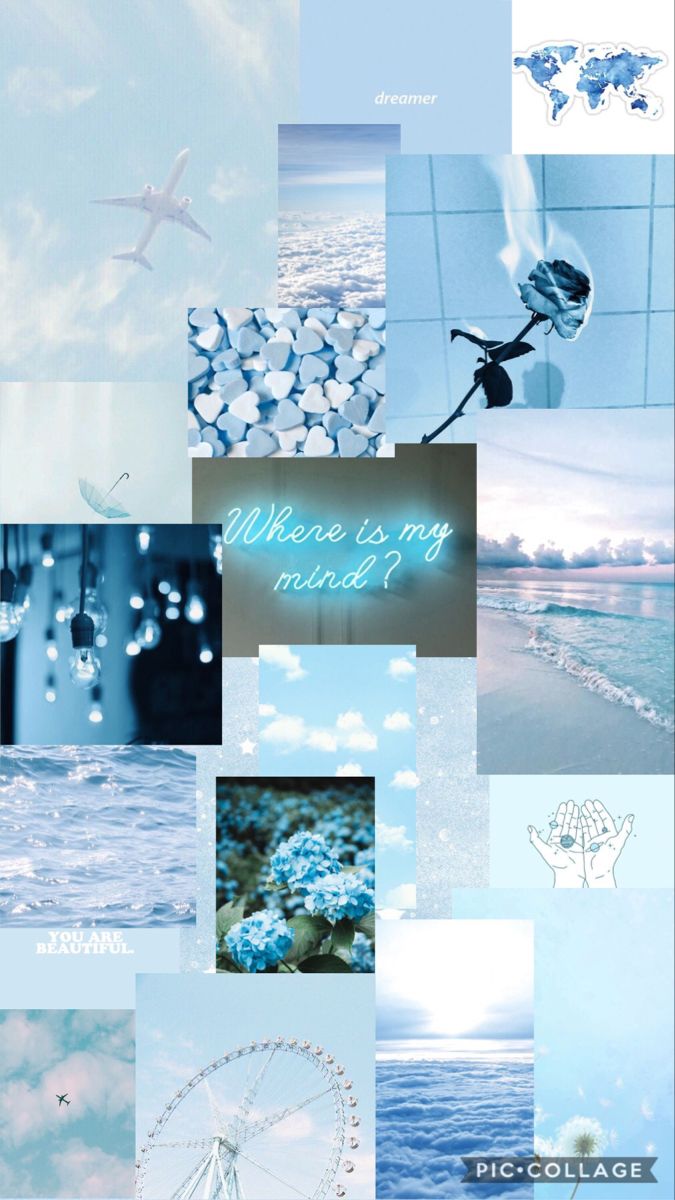 Light Blue Aesthetic Wallpaper