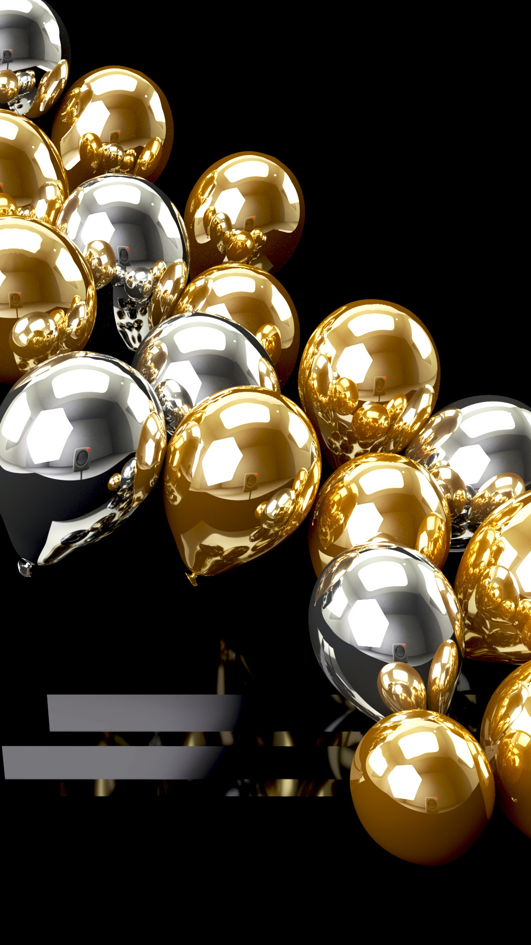 Gold Balloons Wallpapers - Wallpaper Cave