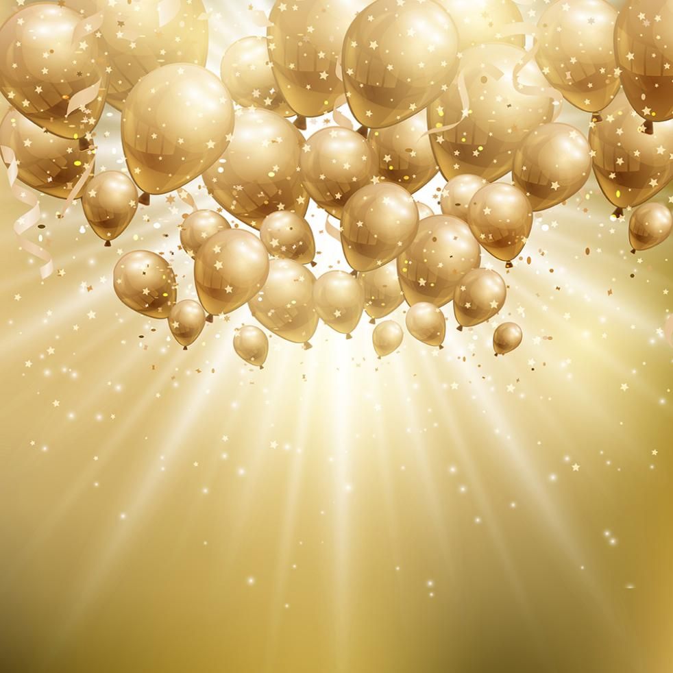 Gold Balloons Wallpapers - Wallpaper Cave