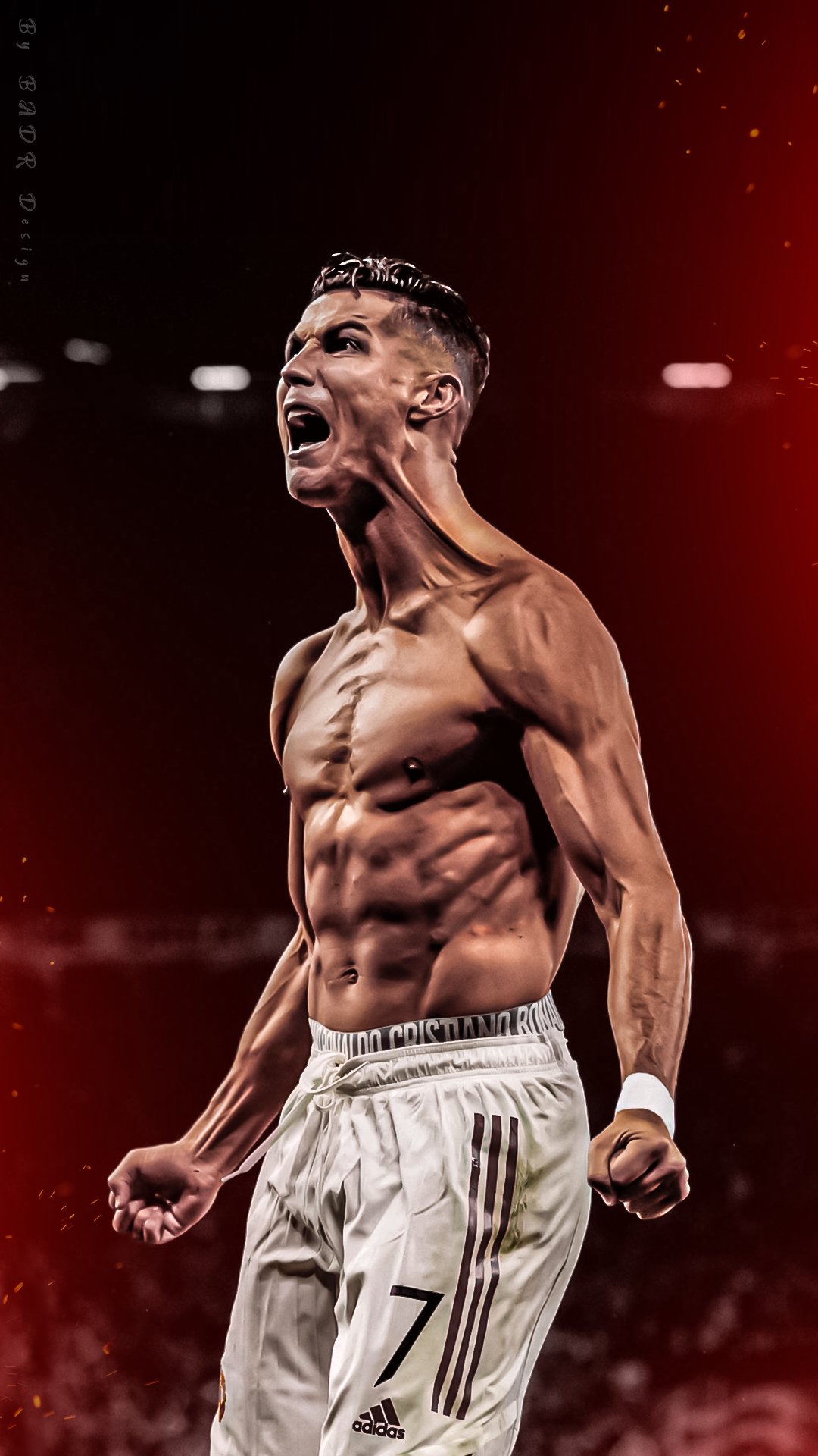 BADR - Designs BADR Design. #CR7 #Wallpaper #football #Art #Design. #Ronaldo #ManchesterUnited