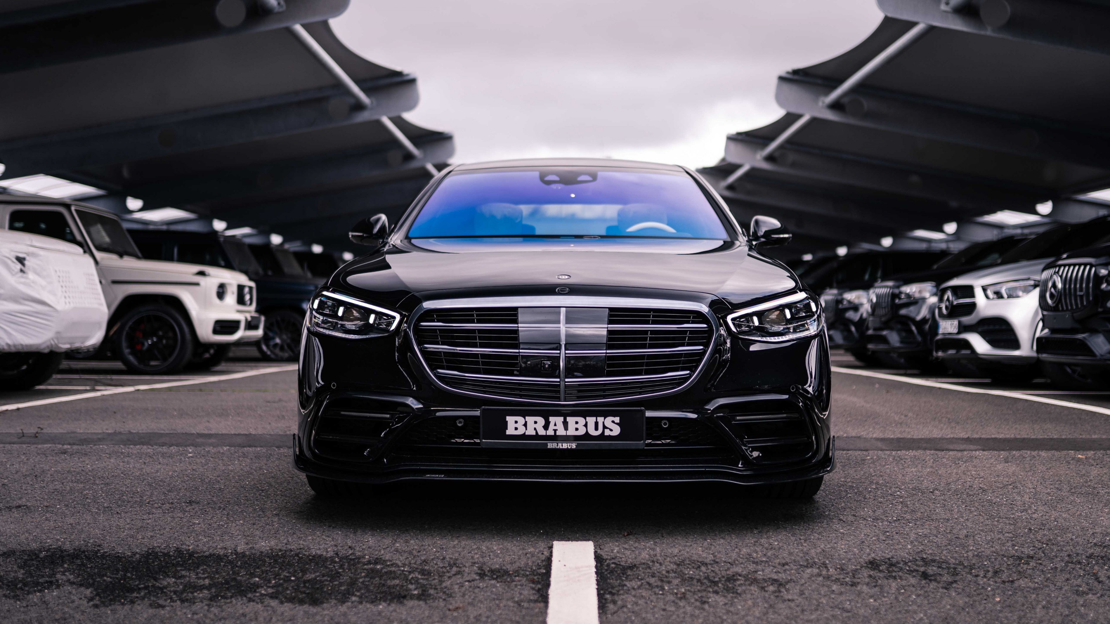 BRABUS 500 Mercedes Benz S 500 L 4MATIC 2021 5K Wallpaper. HD Car Wallpaper