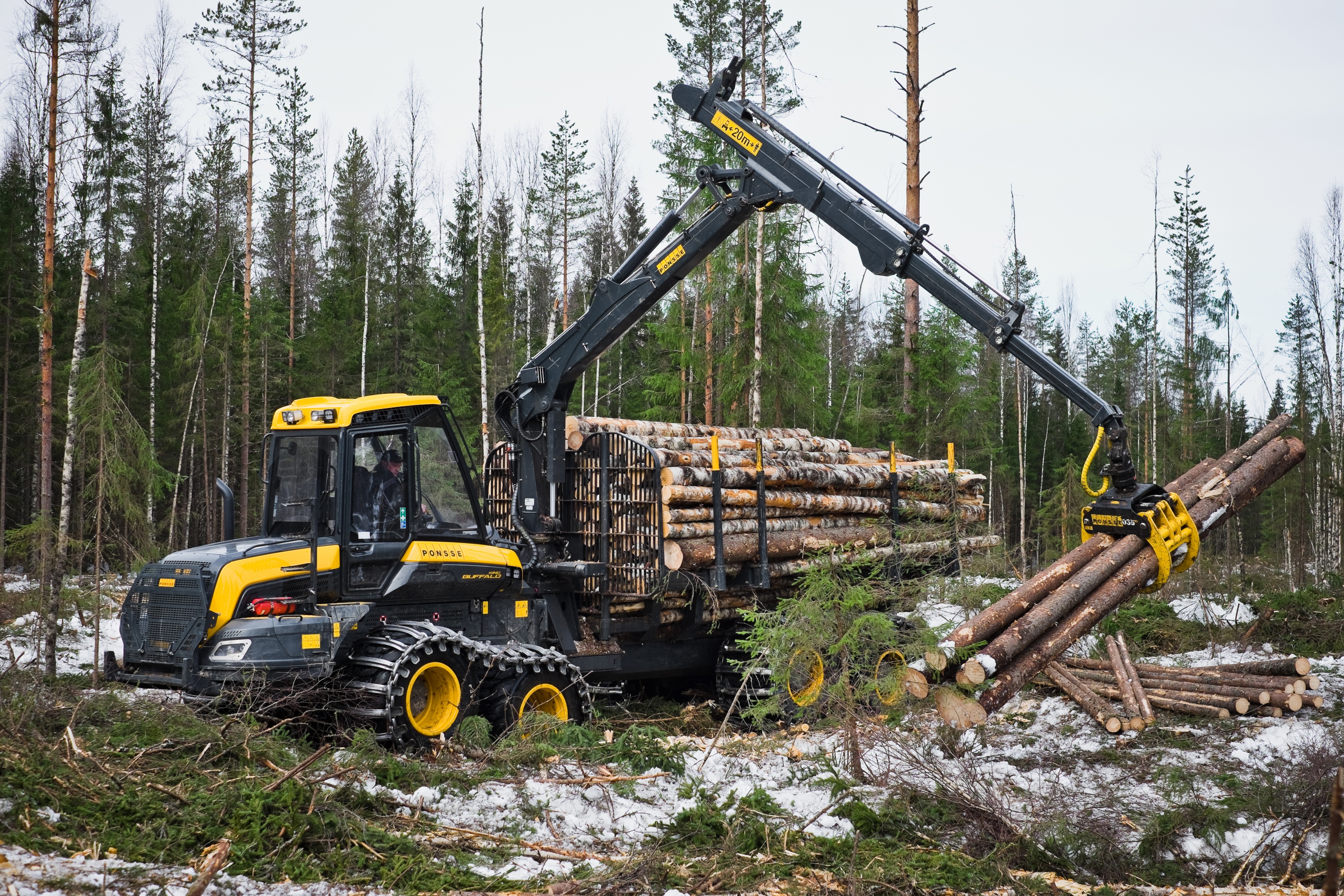 Ponsse BuffaloKing Forwarder Wood wallpaperx2731