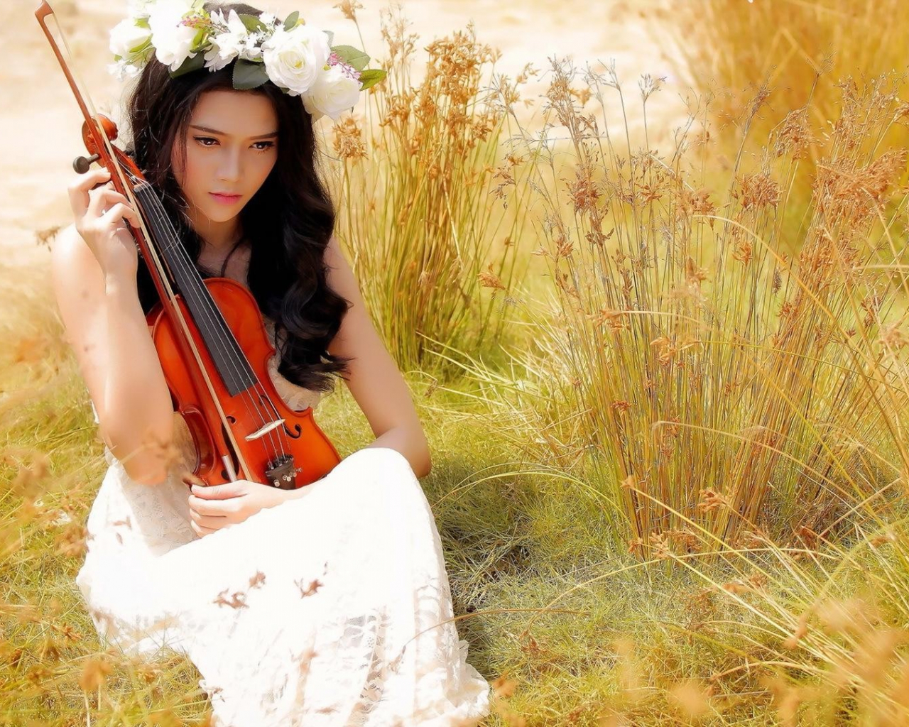 Free download Bride Violin Music GIrl in Field HD Wallpaper New HD [1920x1080] for your Desktop, Mobile & Tablet. Explore Music Girl Wallpaper. Music Girl Wallpaper, Music Girl Wallpaper