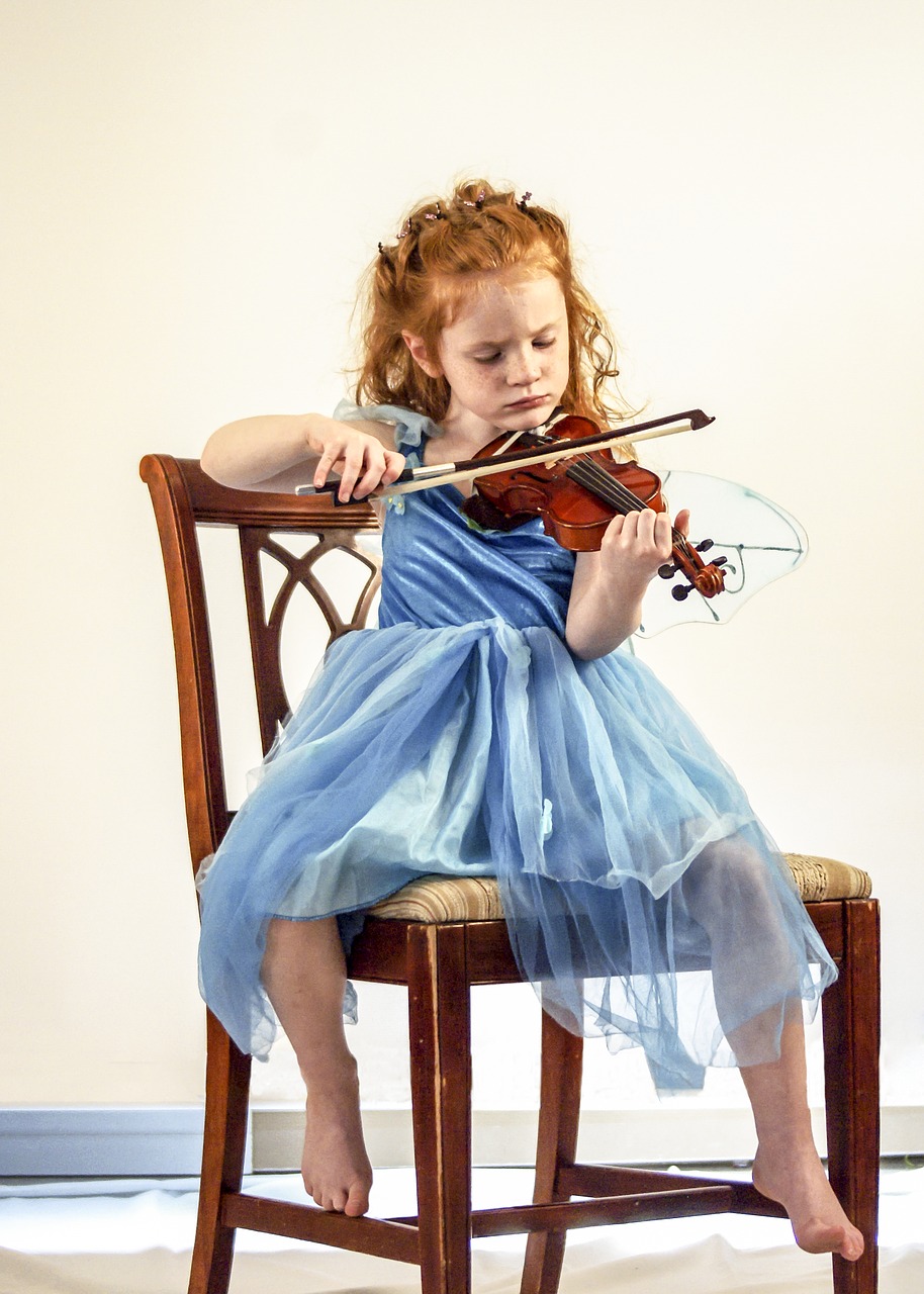 Violin Child Girl