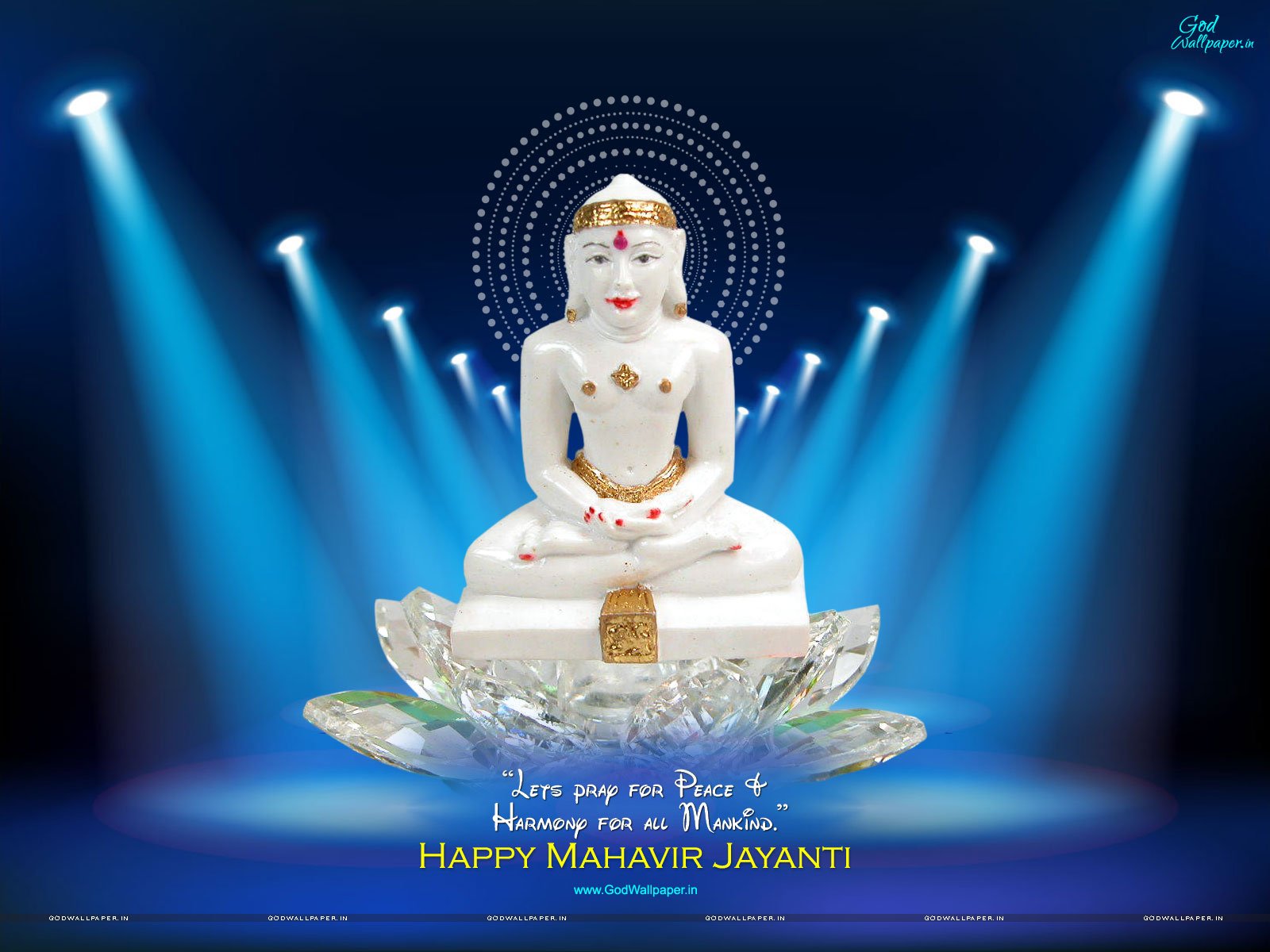Happy Mahavir Jayanti Wallpaper Download