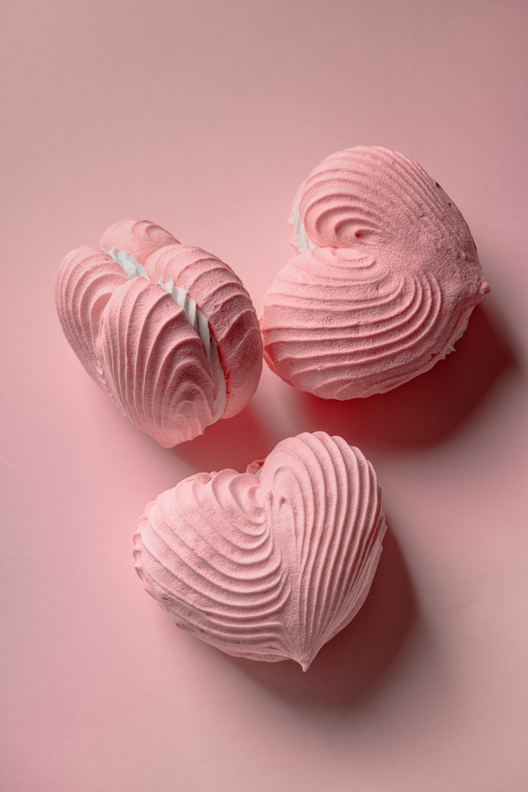 Pink Heart Pastries Valentine's Day iPhone Wallpaper. The Dreamiest iPhone Wallpaper For Valentine's Day That Fit Any Aesthetic