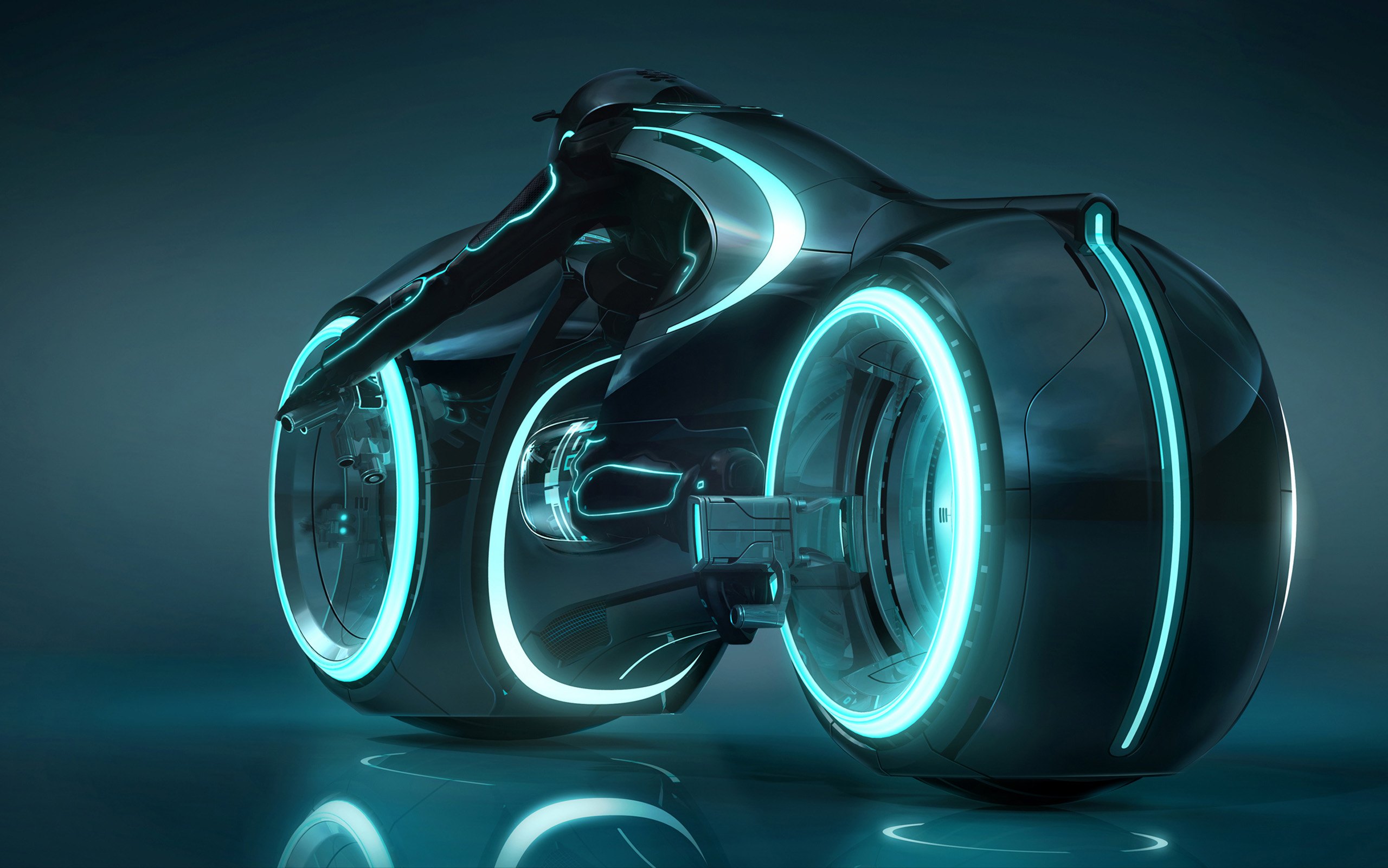 Tron Light Cycle Wallpaper