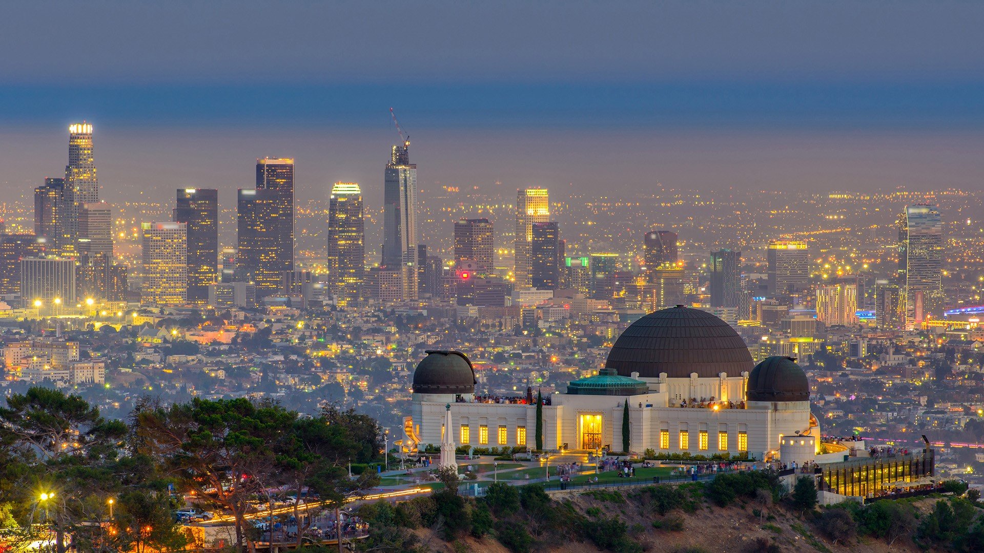 Griffith Observatory Wallpaper Free Griffith Observatory Background