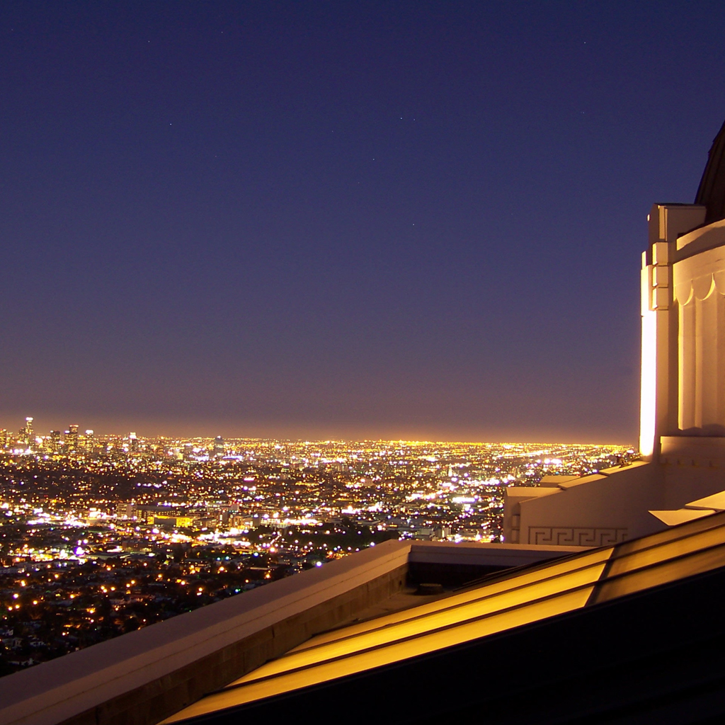 InterfaceLIFT Wallpaper: Downtown La From Griffith Observatory