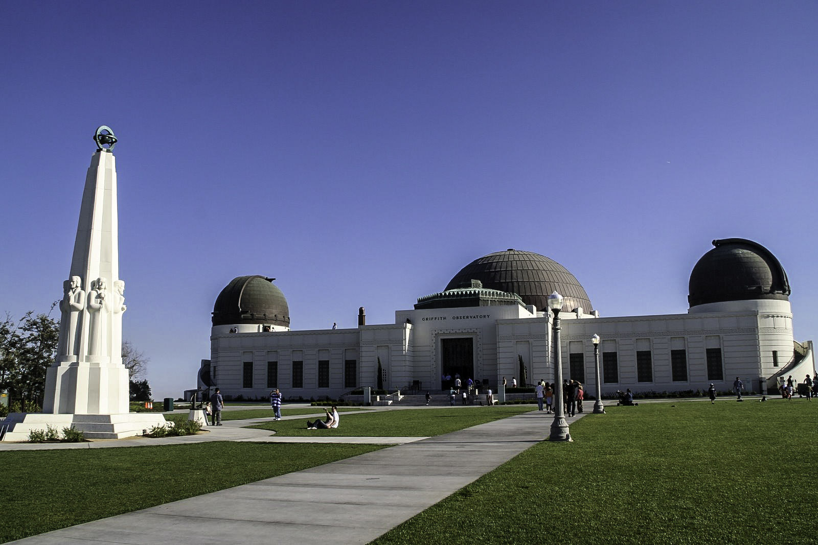 Griffith Observatory in Los Angeles, California image Domain photo
