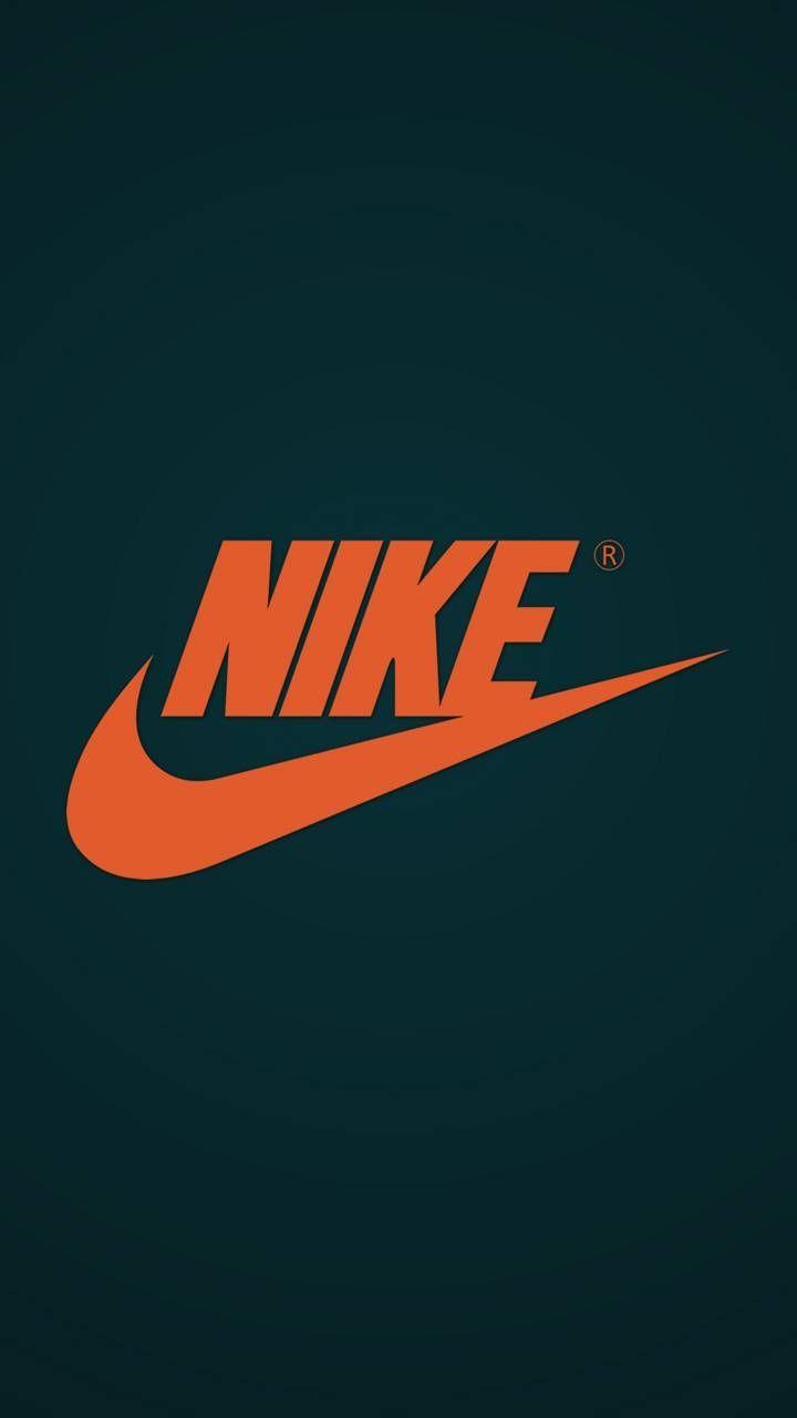 Nike Logo Orange