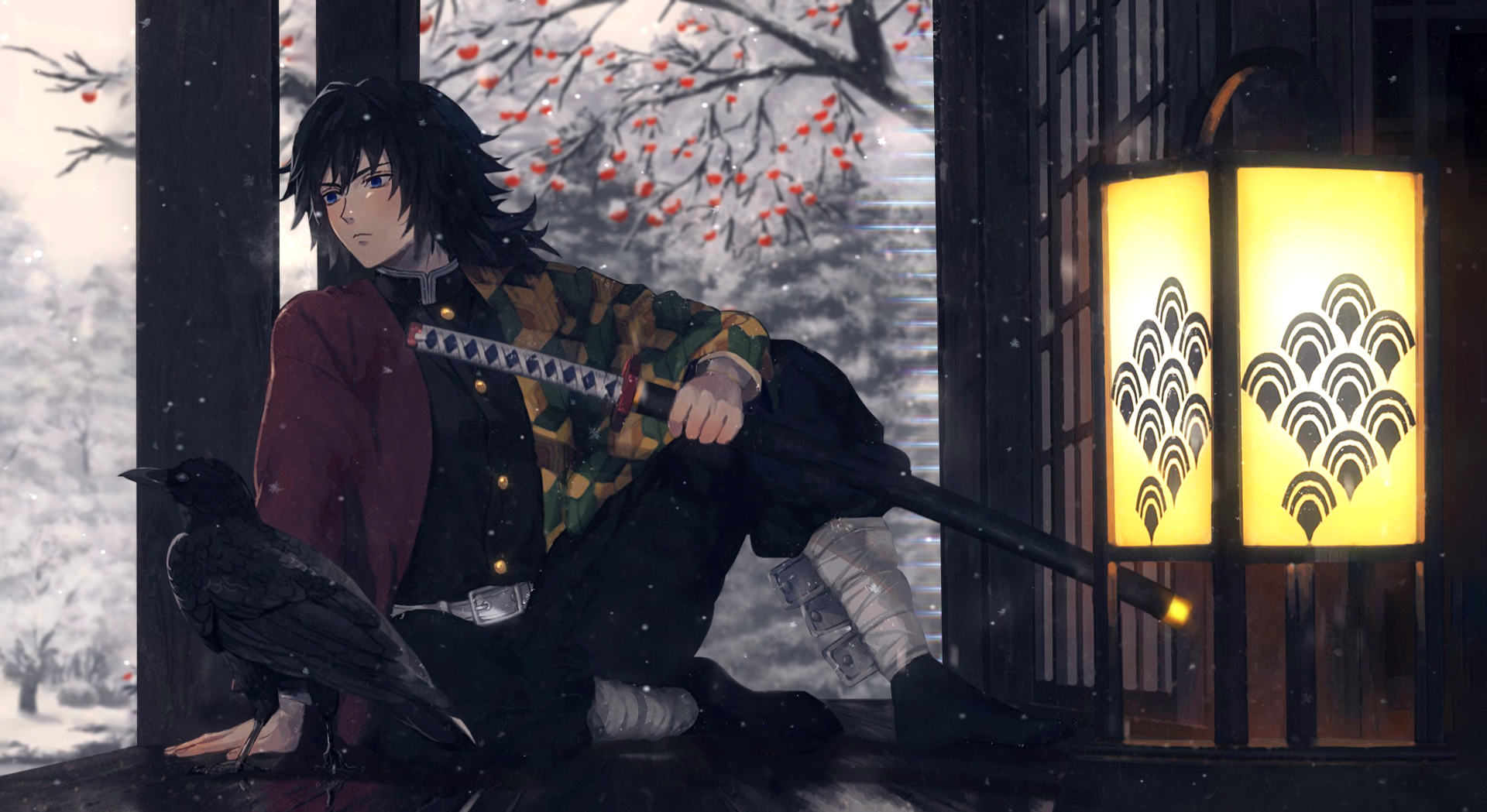 Demon Slayer Tomioka Giyuu live wallpaper [DOWNLOAD FREE]