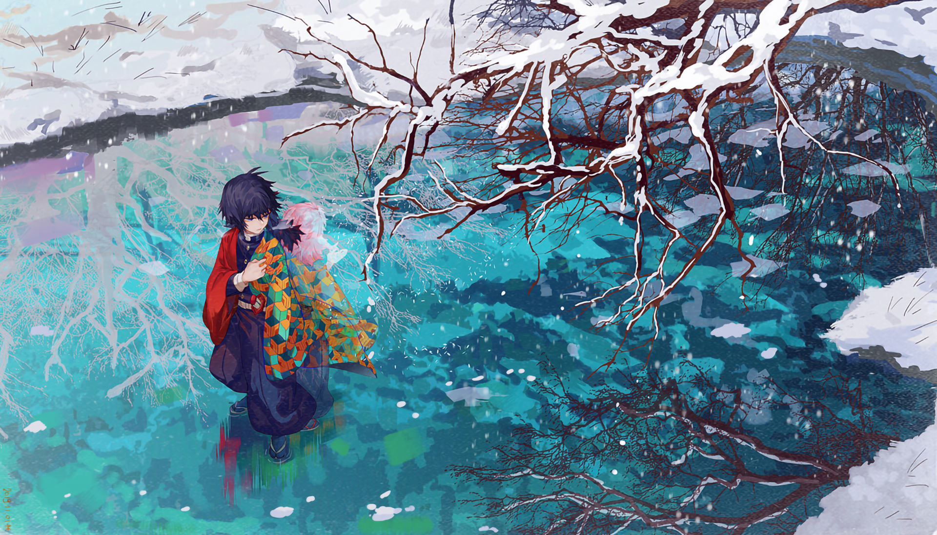 Giyuu Tomioka HD Wallpaper