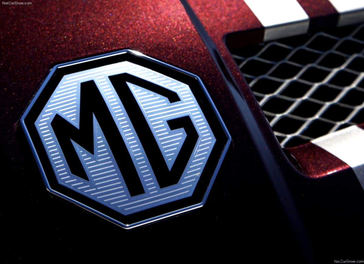 MG Red Carbon, logo, HD phone wallpaper | Peakpx