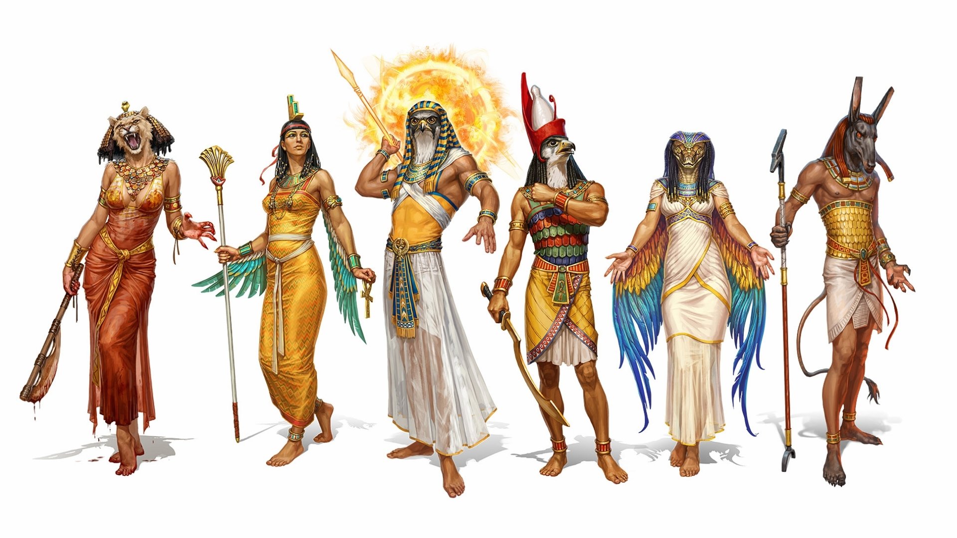 Sekhmet (Deity) HD Wallpaper and Background Image