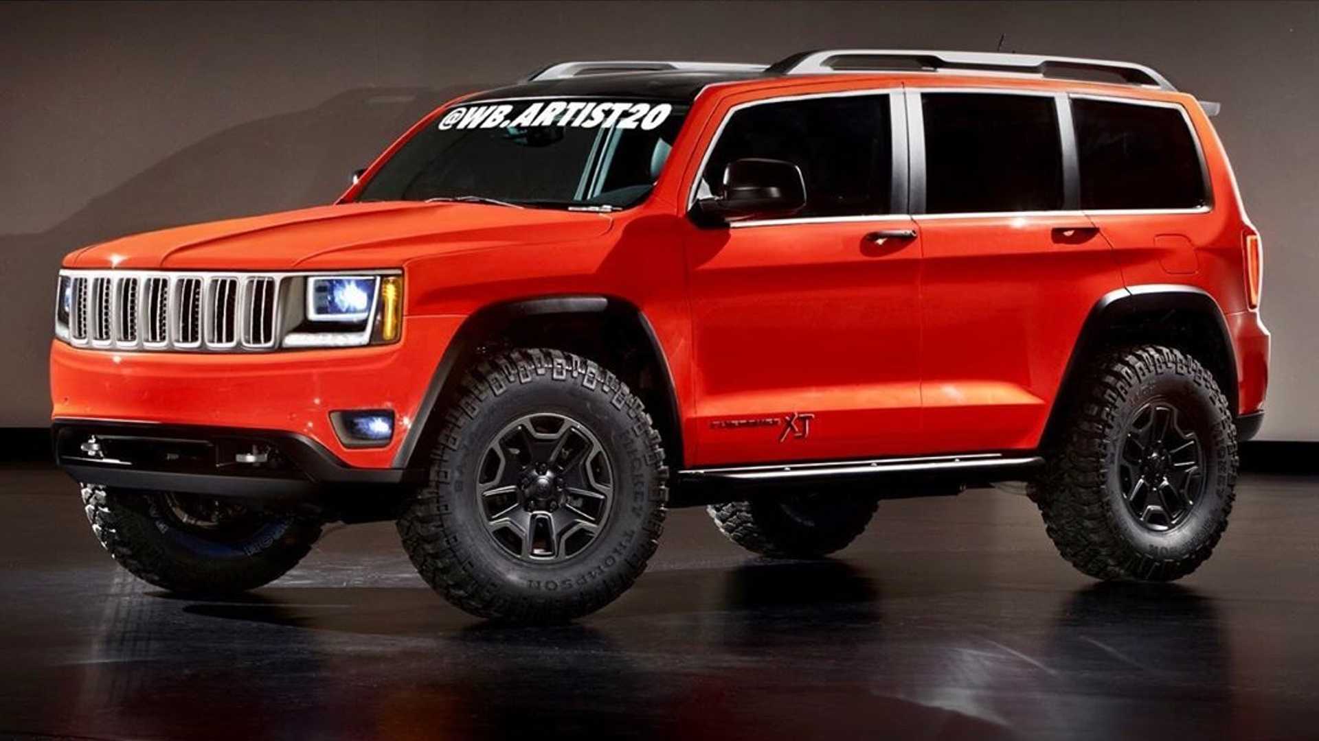 Jeep Cherokee XJ Rendered As Modern SUV