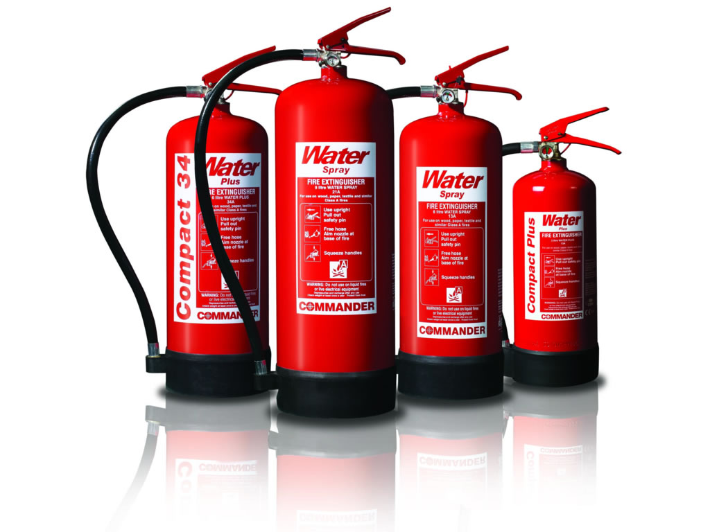 Types of fire extinguishers and their purpose