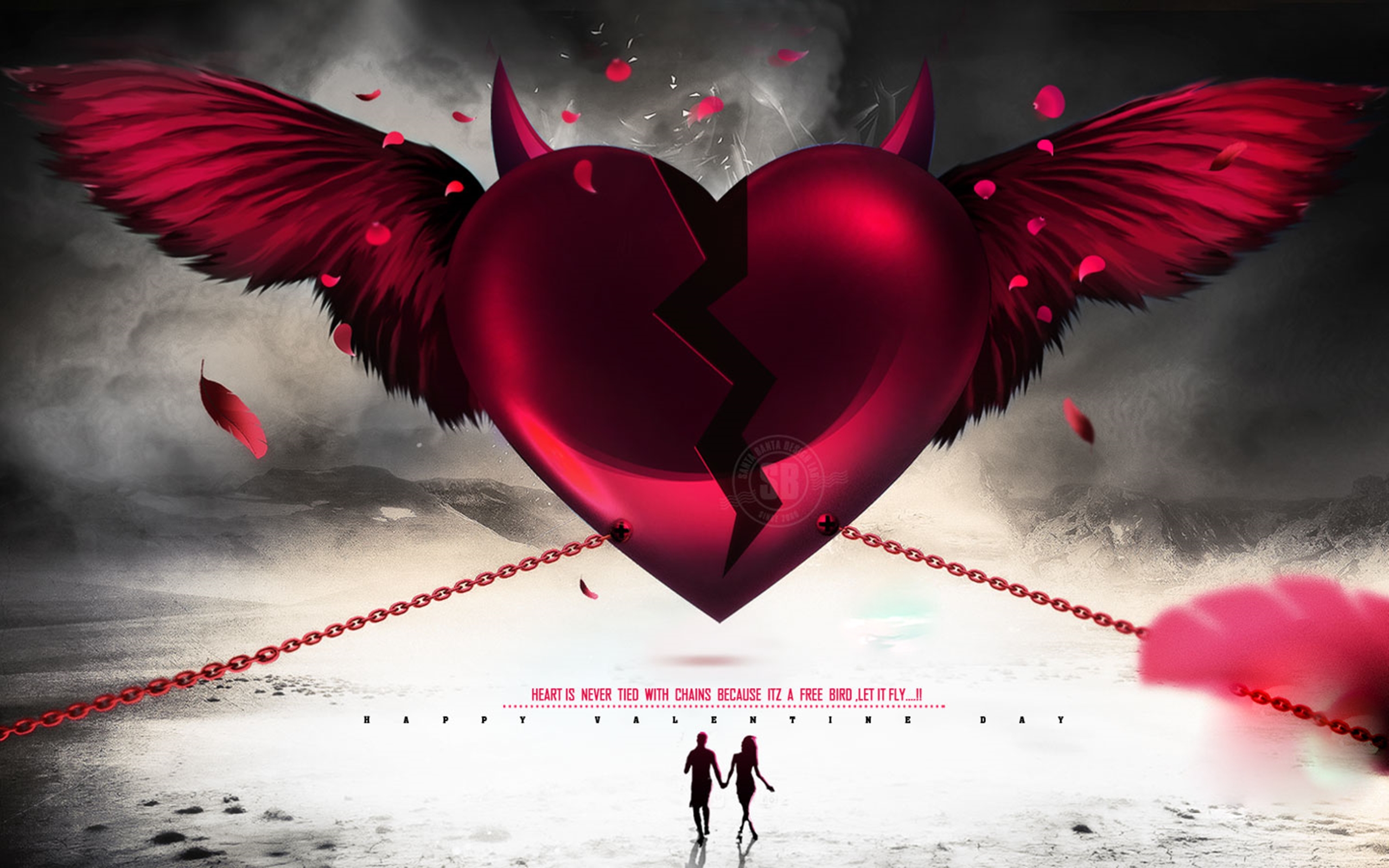 Happy Valentines Day Hearts Wallpaper 2015 03, Wallpaper13.com