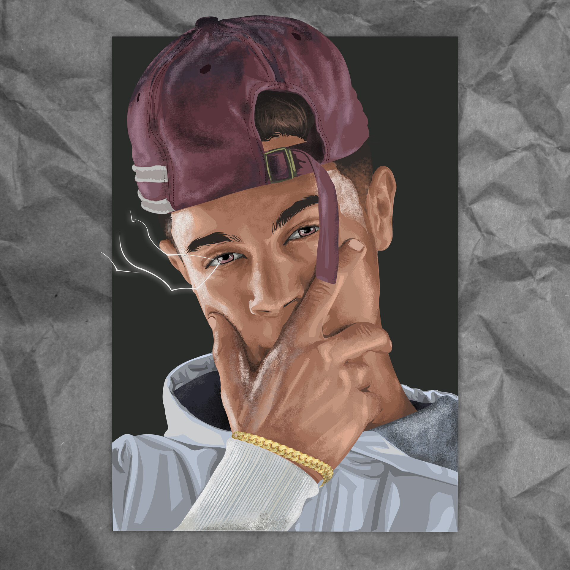 Ayoub BouaGhad RAPPER BOY