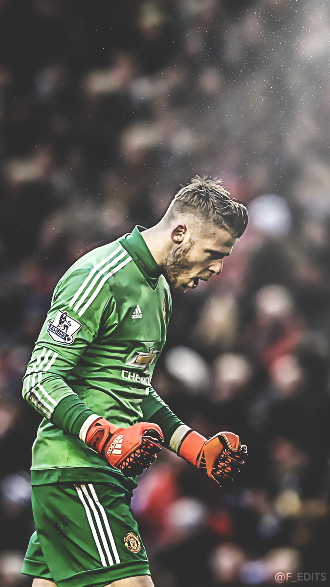 Fredrik - #mufc David de Gea iPhone wallpaper + icon