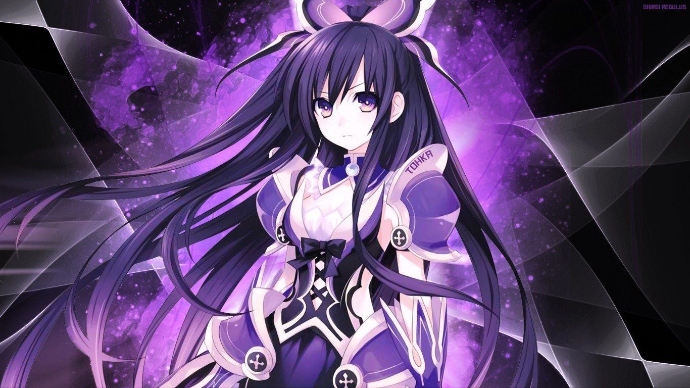 Purple Anime Wallpaper