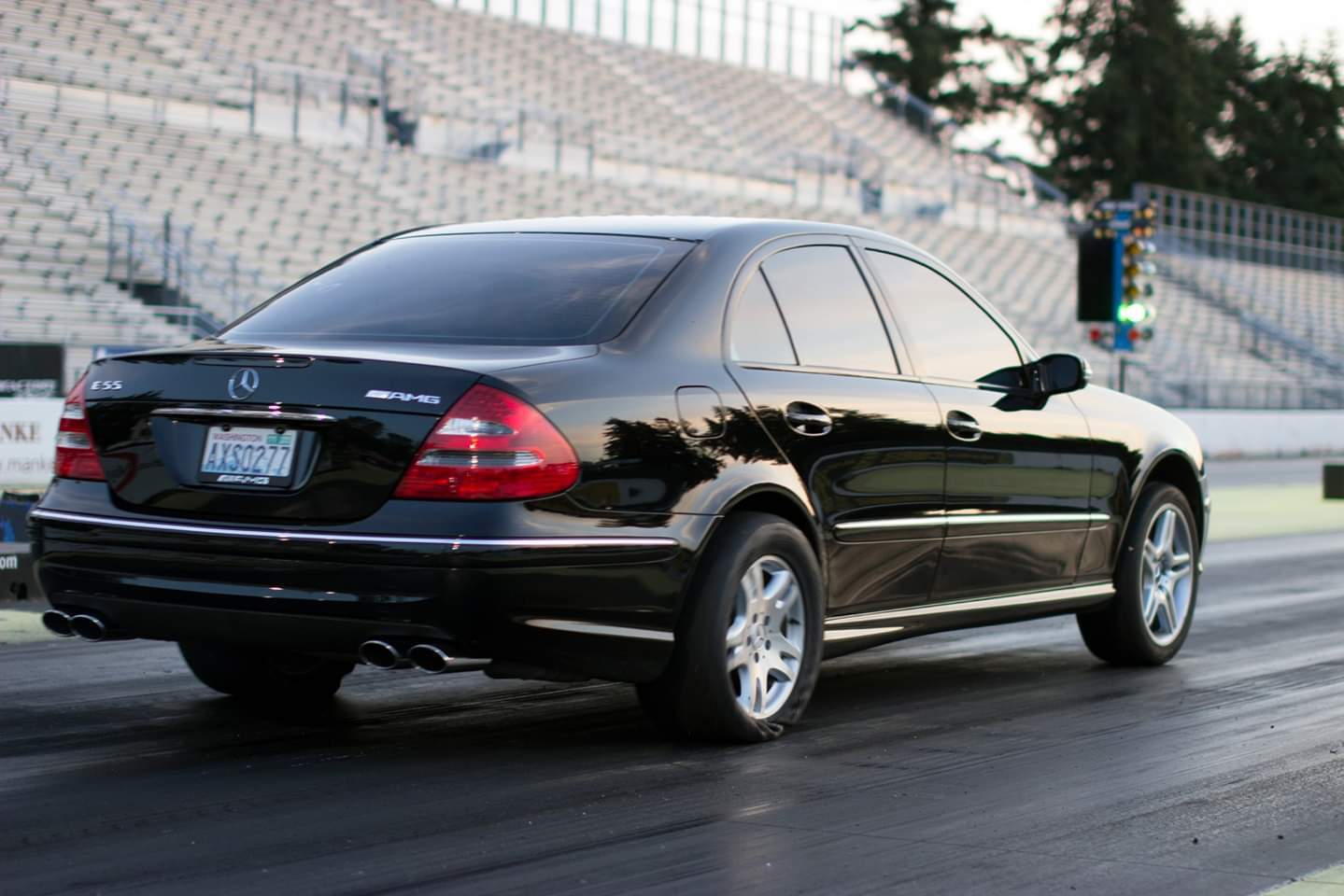 Black Mercedes Benz E55 AMG Picture, Mods, Upgrades, Wallpaper