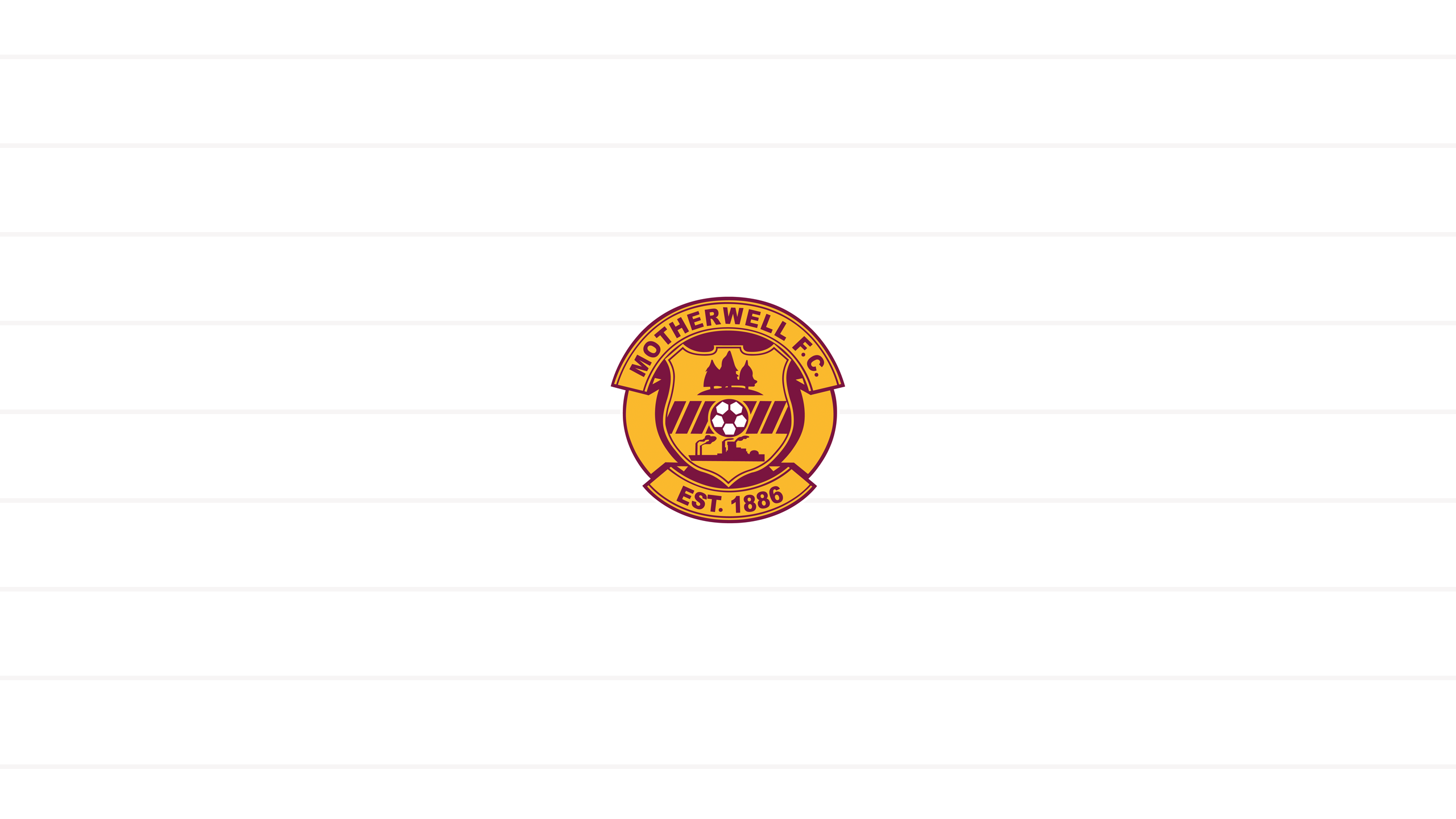 Motherwell F.C. HD Wallpaper, Emblem, Soccer, Logo HD Wallpaper
