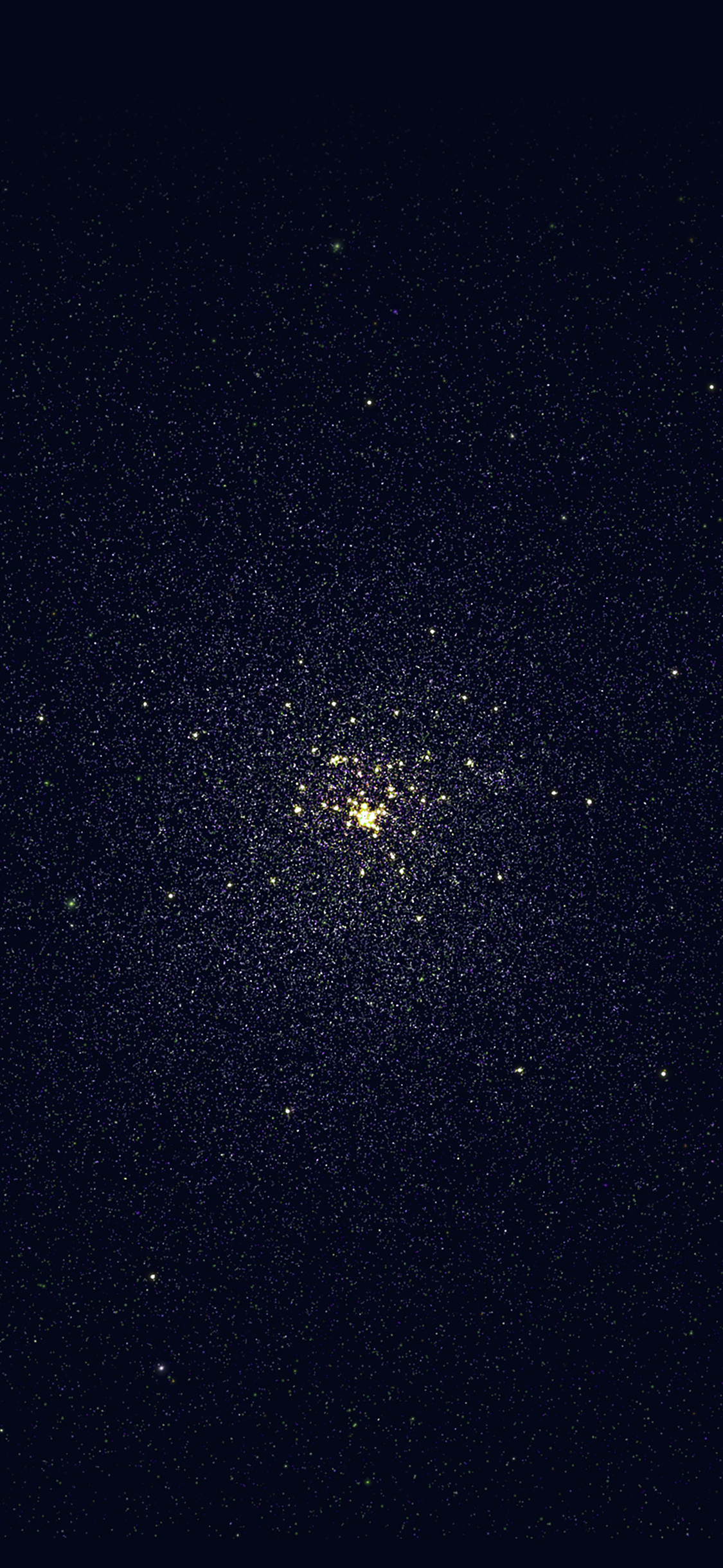 iPhoneXpapers blue universe space star pattern