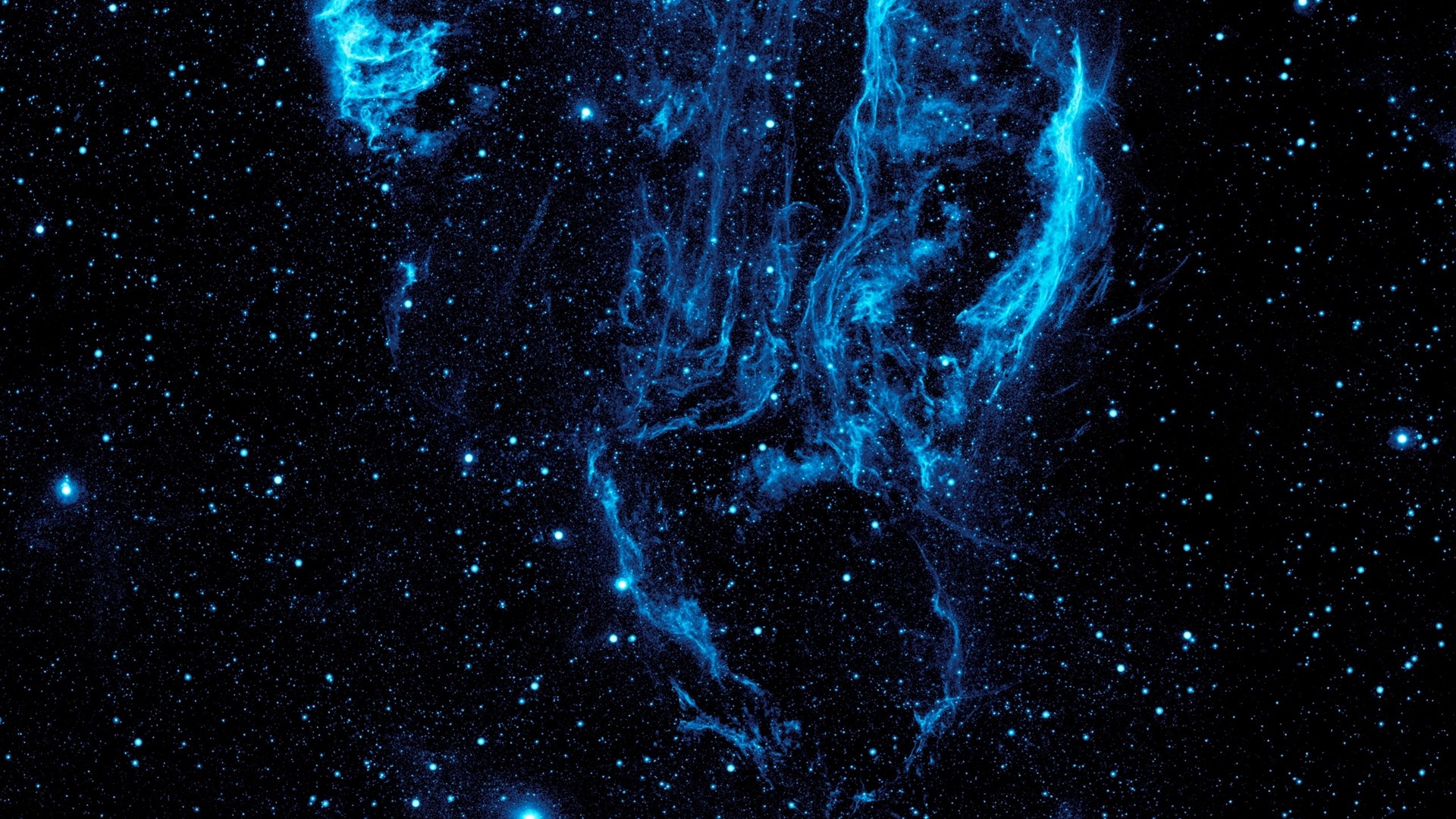 Wallpaper Blue universe, starry 2560x1600 HD Picture, Image