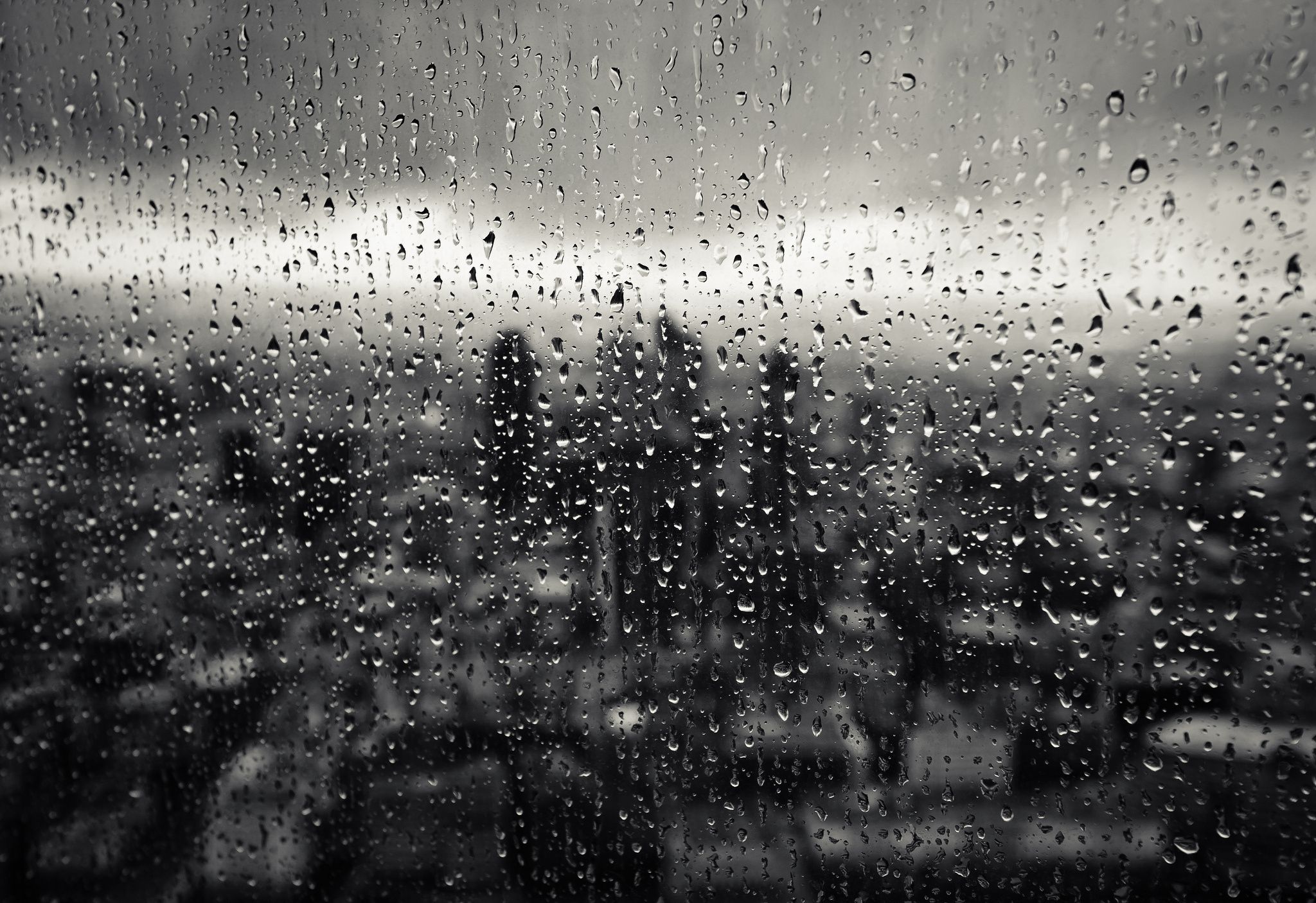 Rain drops on window view. Rain window, Rain wallpaper, Photography wallpaper