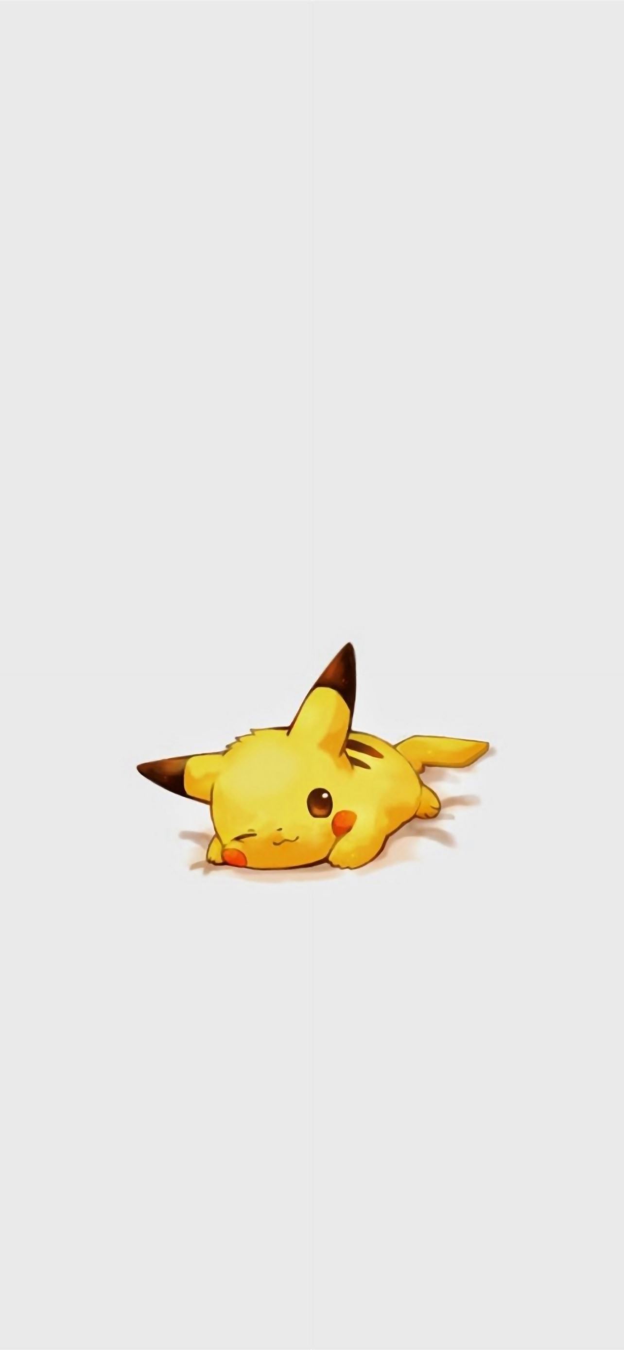 Cute Pikachu Pokemon Character iPhone Wallpaper Free Download