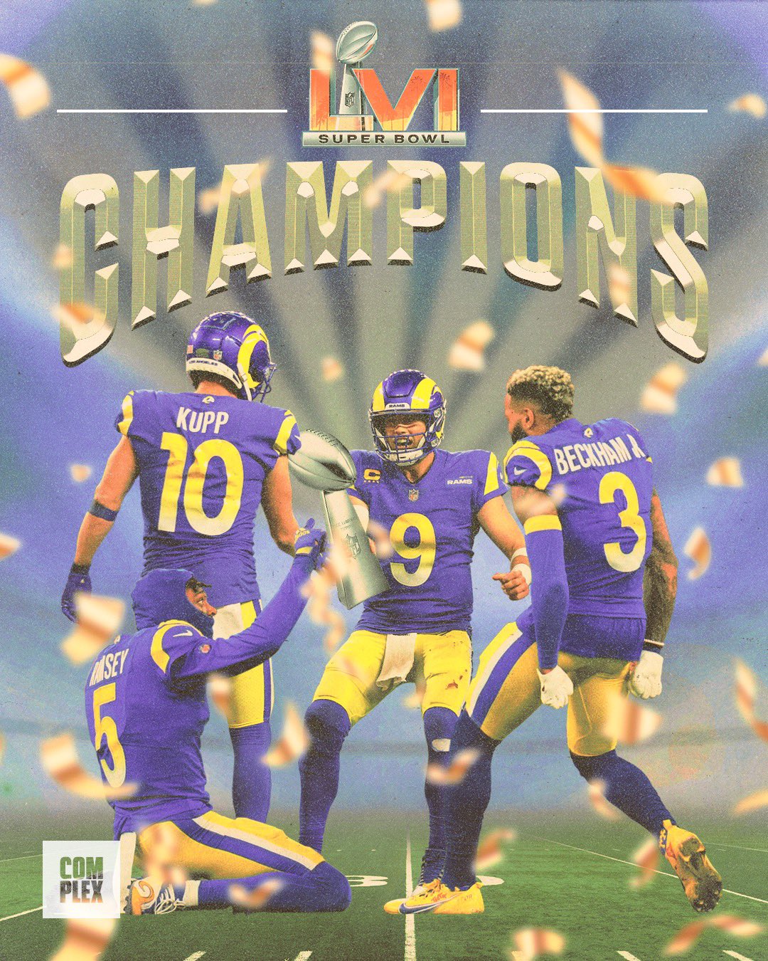 Los Angeles Rams Super Bowl Champions wallpaper