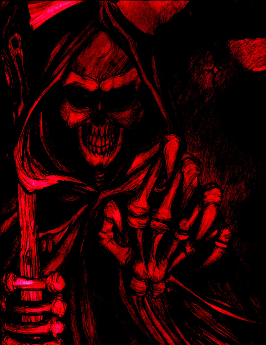 Badass Grim Reaper Wallpaper
