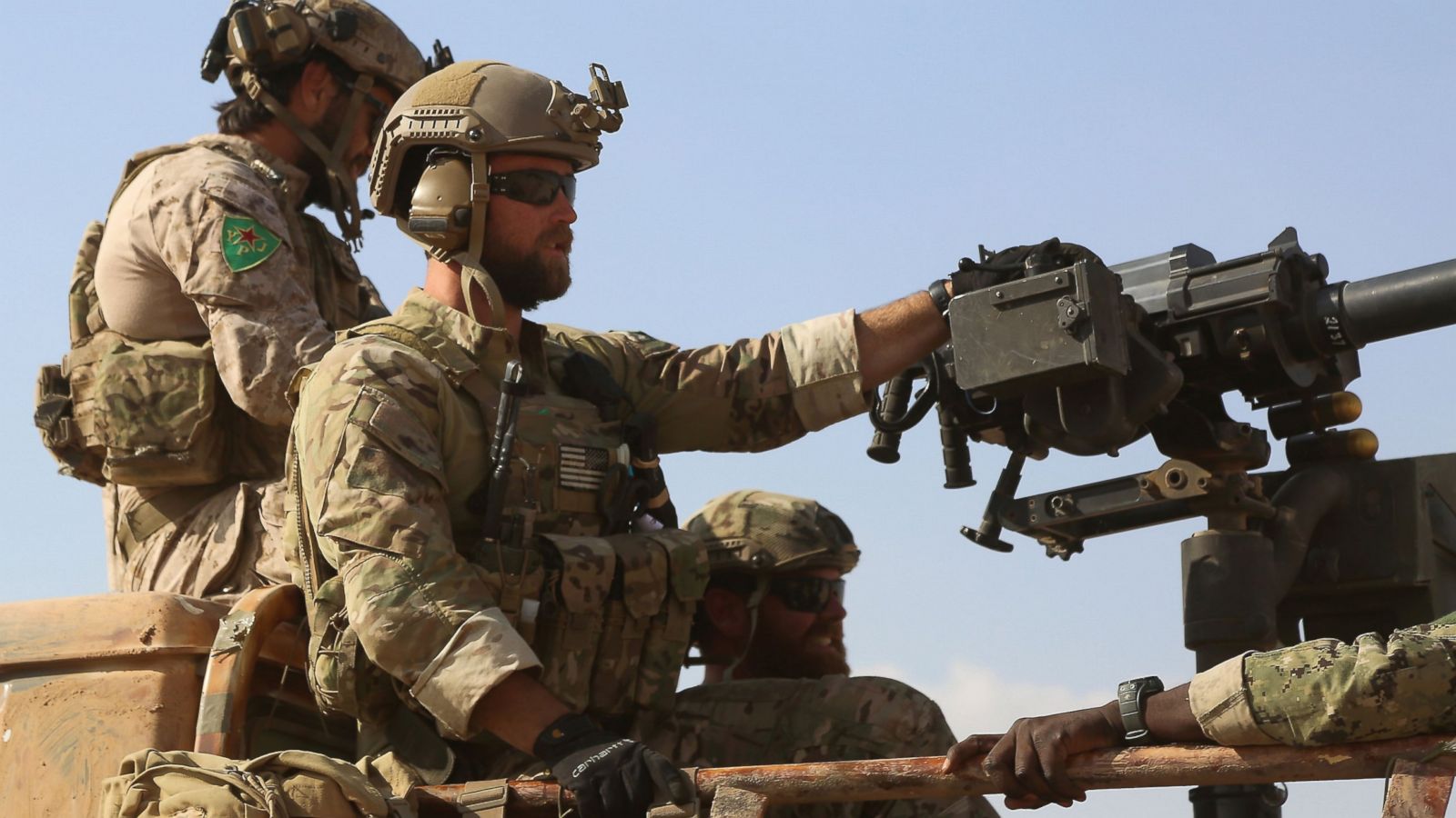 US Special Operations Forces Seen in Syria Photo Ordered to Remove Kurdish Patches