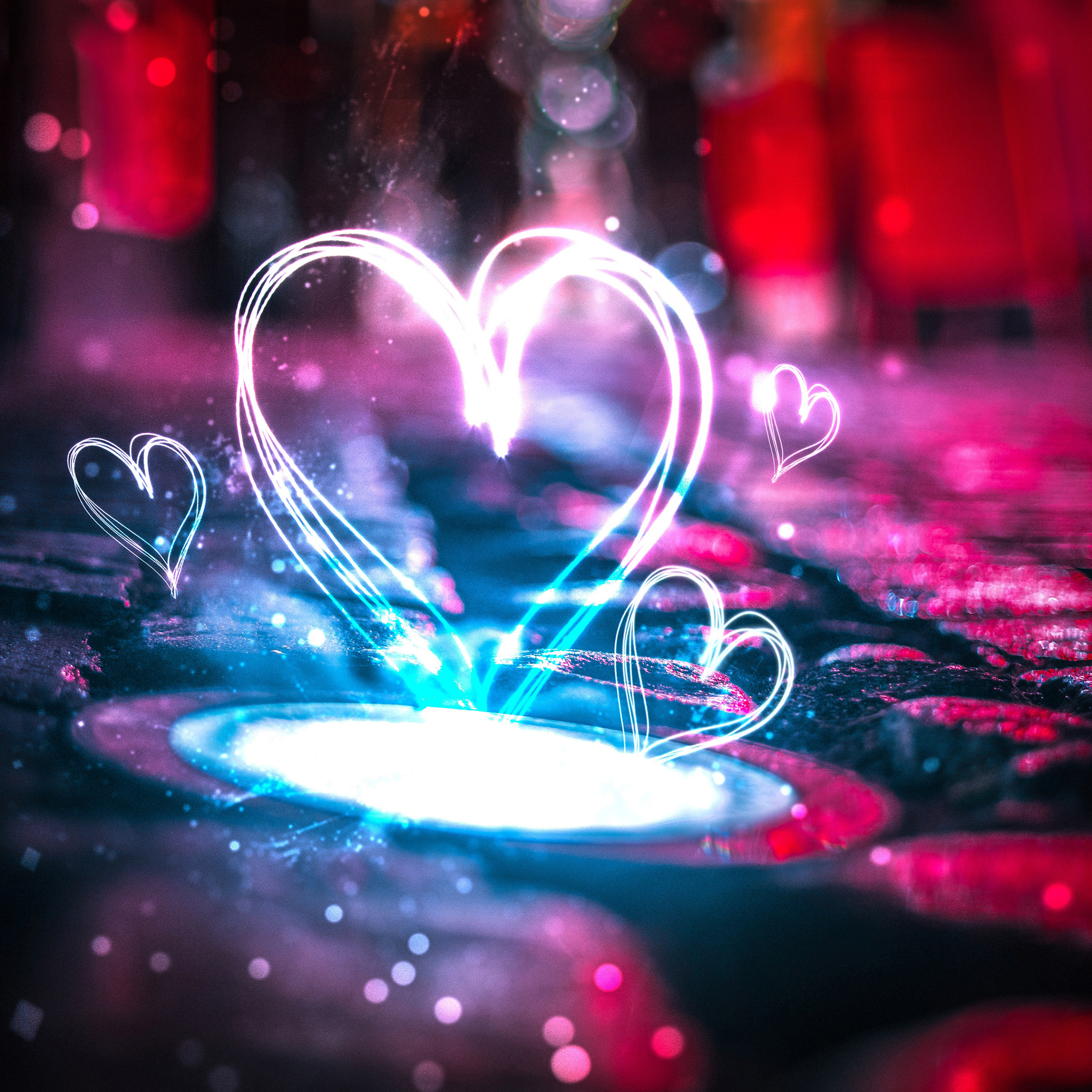 4K Happy Valentine's Day Wallpaper