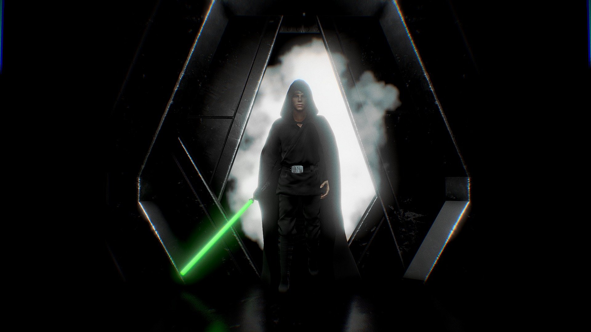 Luke Skywalker (Mandalorian) Free 3D model by denis_cliofas [a65084f]
