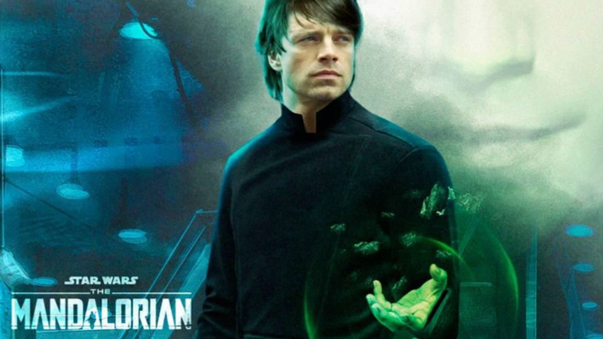 Fan Art Imagines Sebastian Stan as Luke Skywalker in THE MANDALORIAN