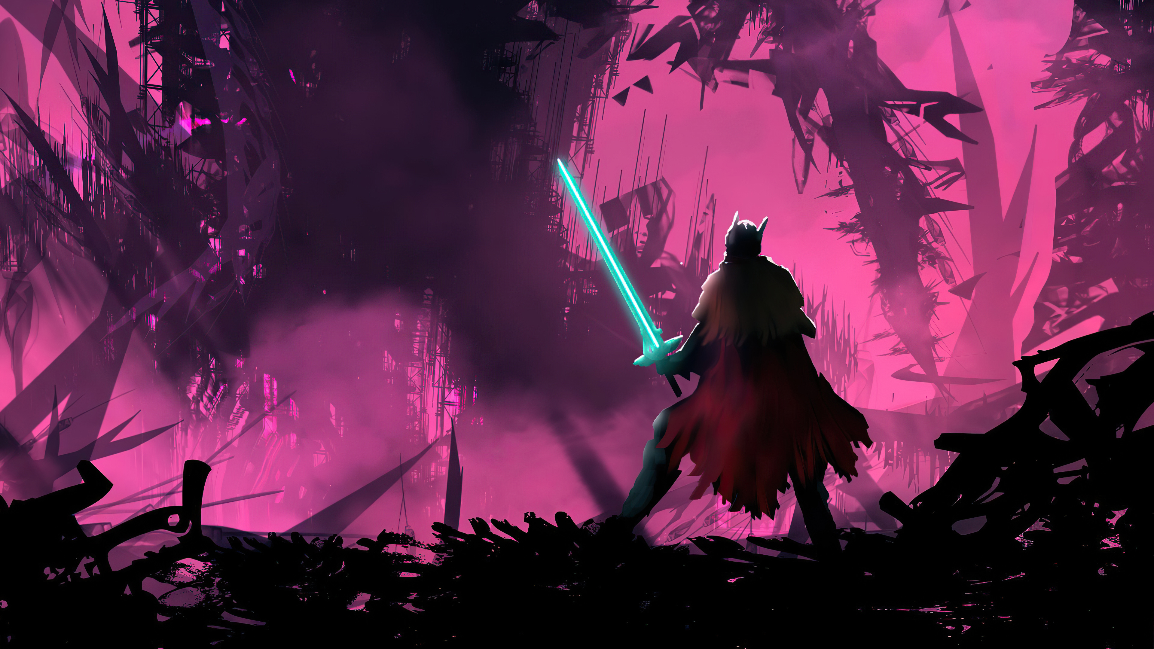 Hyper Light Drifter Warrior With Sword 4k 4k HD 4k Wallpaper, Image, Background, Photo and Picture