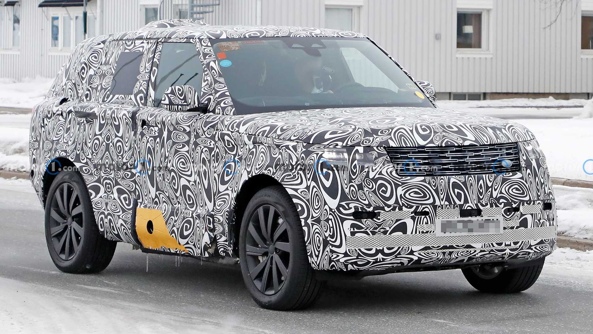 2022 Land Rover Range Rover Drops Some Camo In Latest Spy Shots