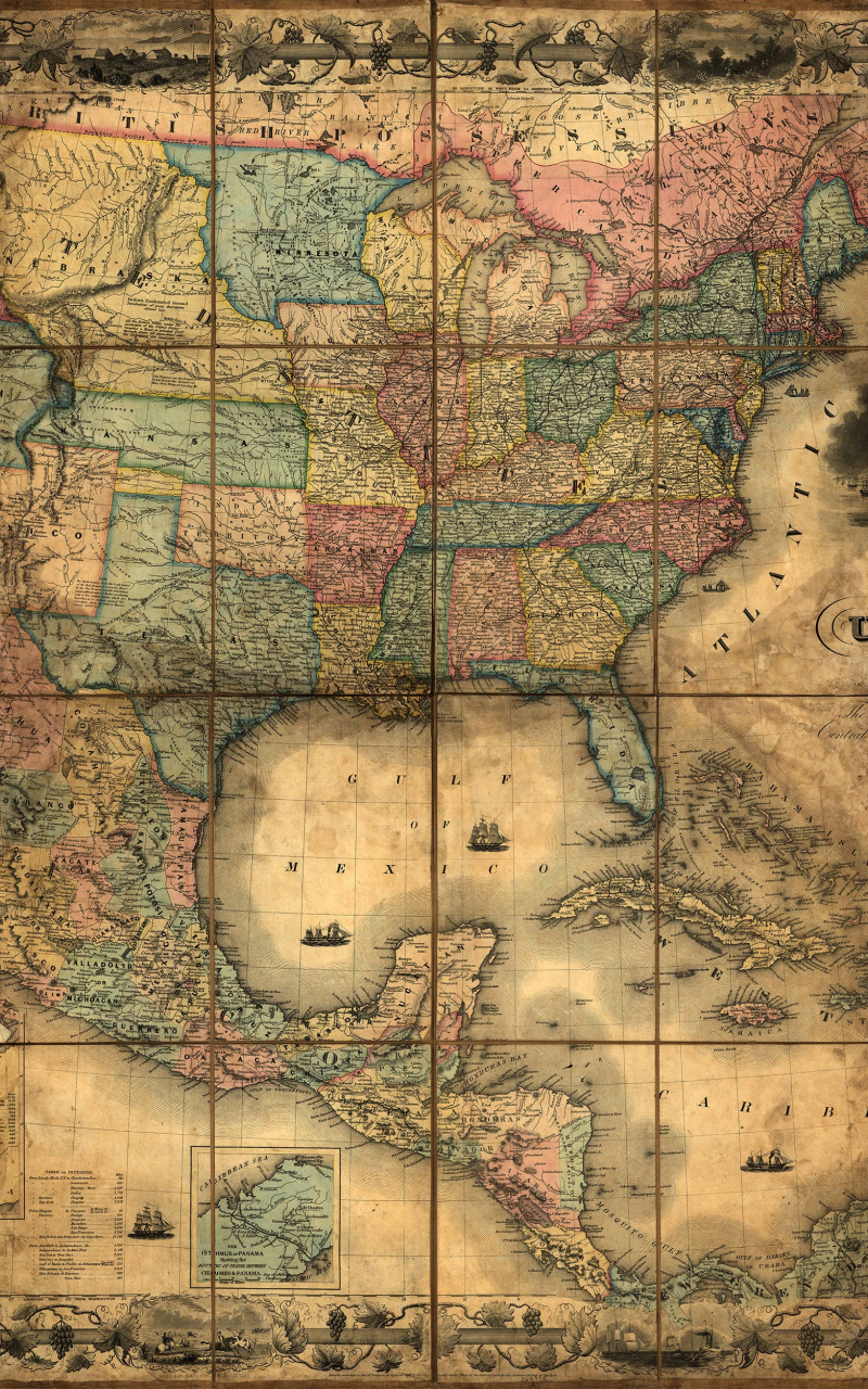 Mexico Map Wallpapers - Wallpaper Cave