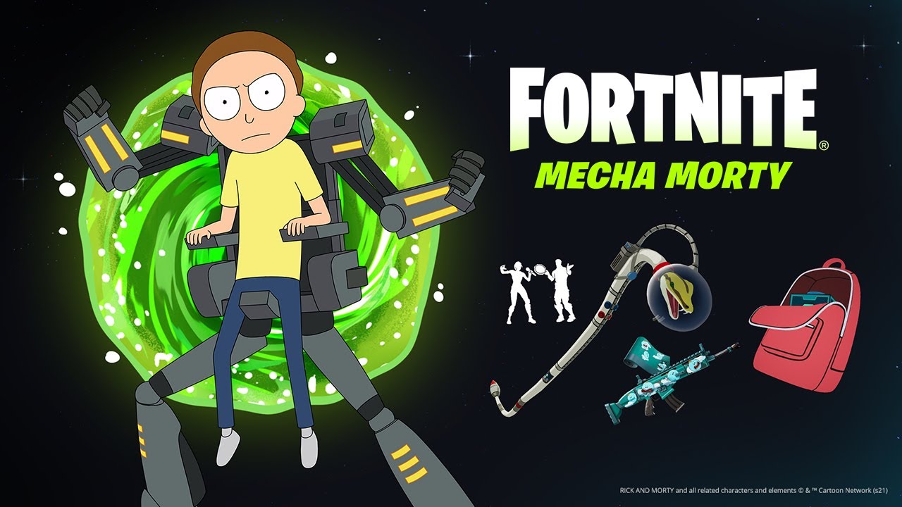 Look at Him: Mecha Morty Joins Rick in Fortnite + Get Schwifty and More