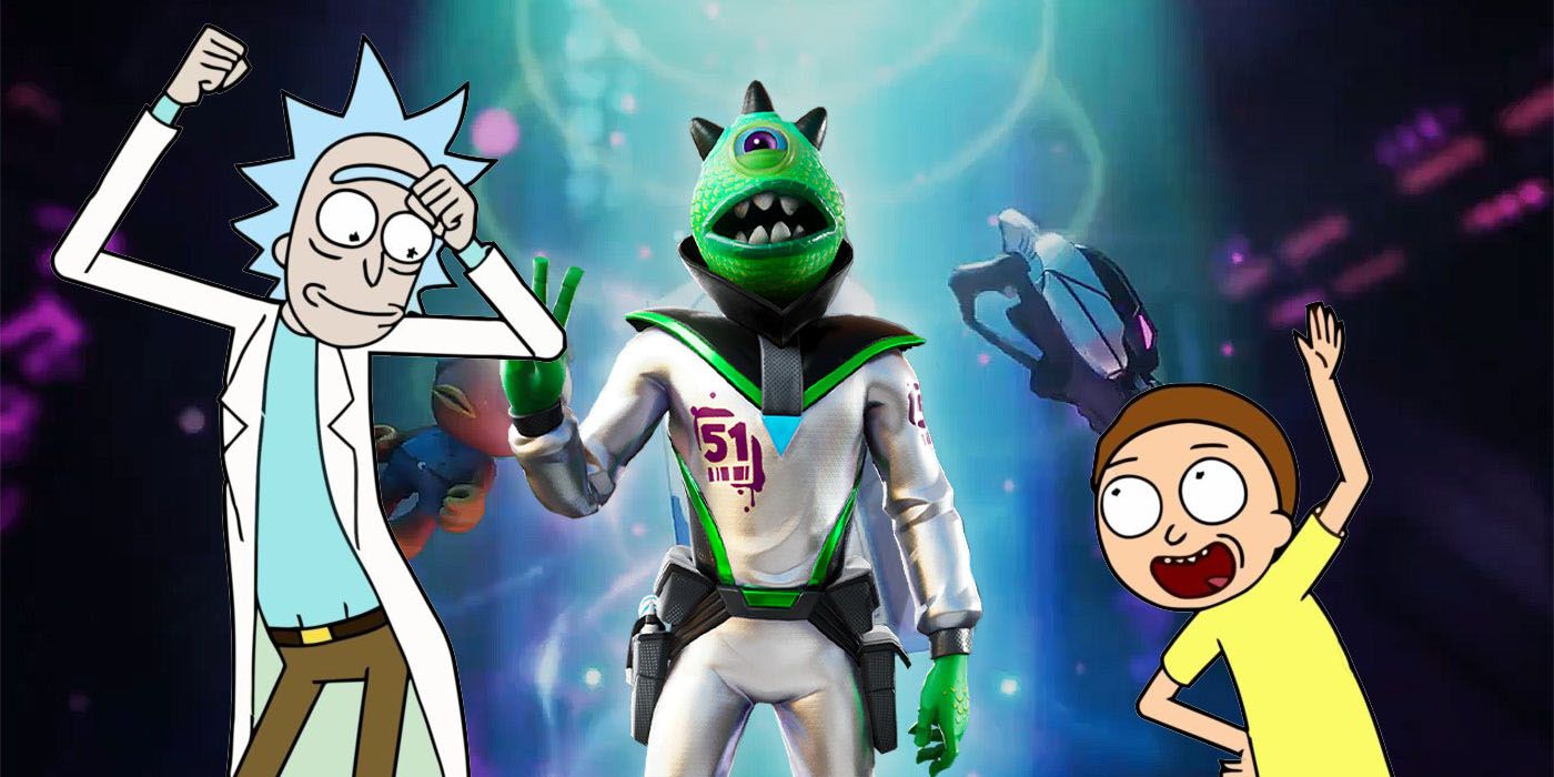 Rick and Morty and Superman are Coming to Fortnite