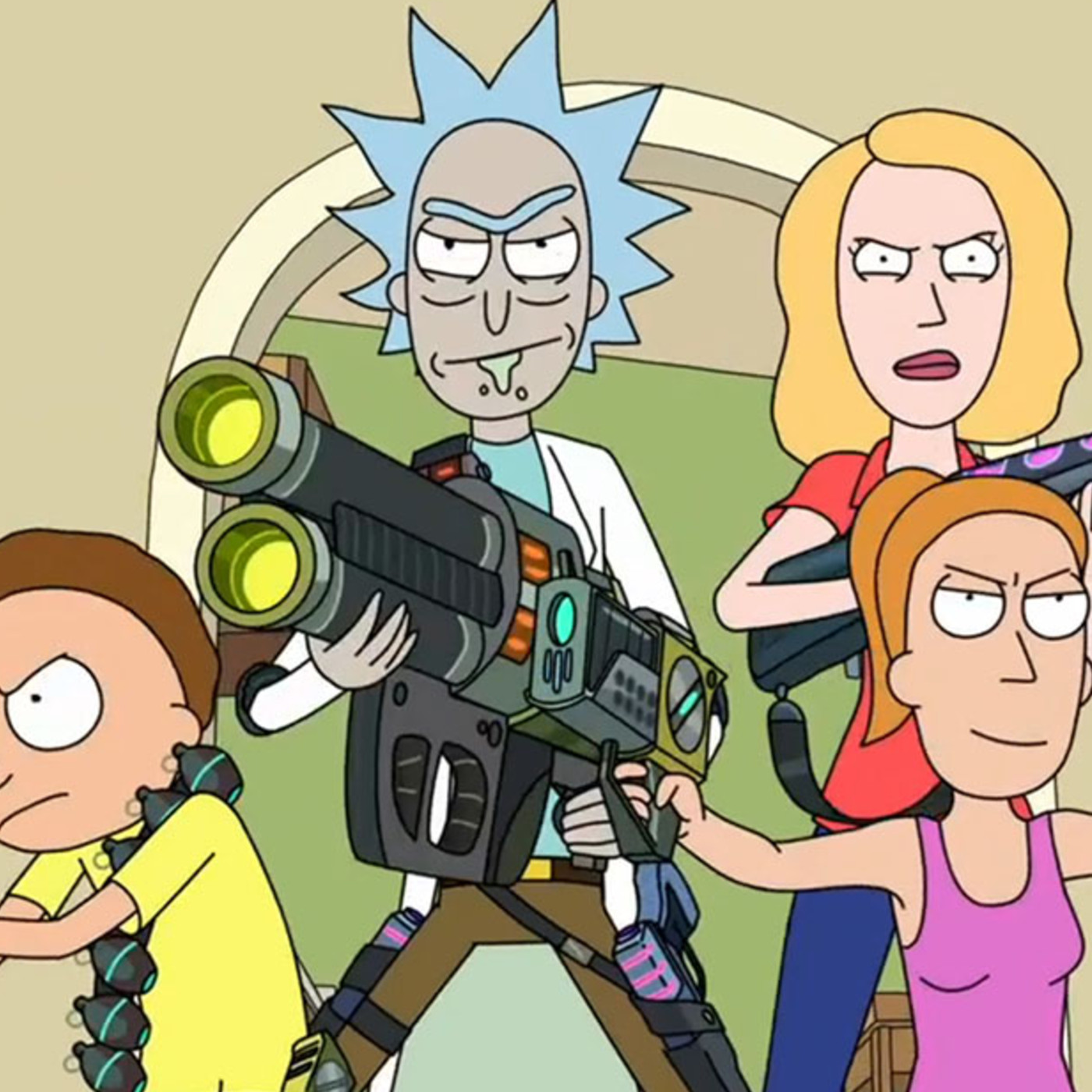Fortnite might be teasing a Rick and Morty crossover