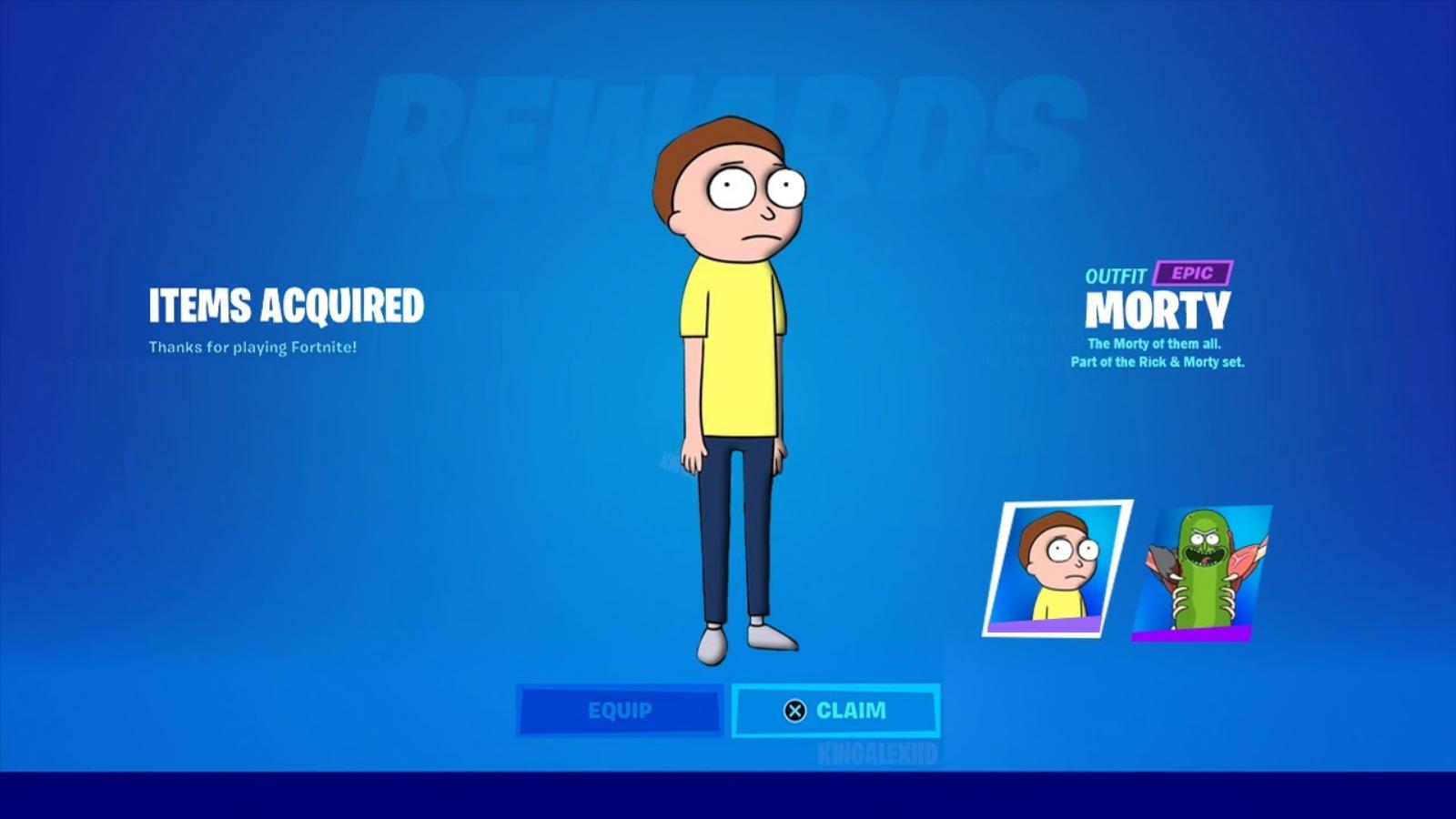 How to Get Fortnite Morty Skin in Season 7 from the Shop FirstSportz