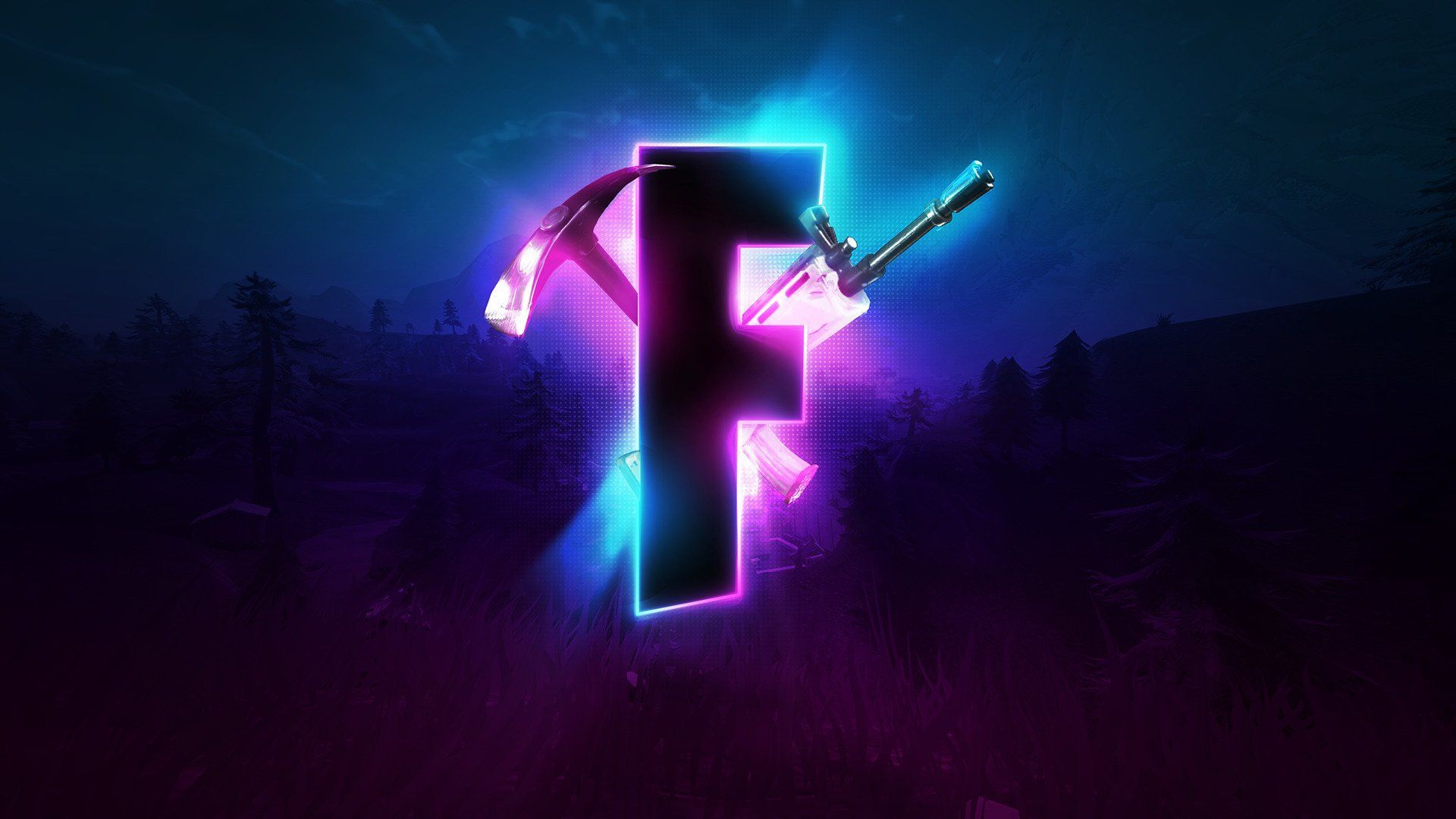 Cool Fortnite Logo Wallpaper Free Cool Fortnite Logo Background