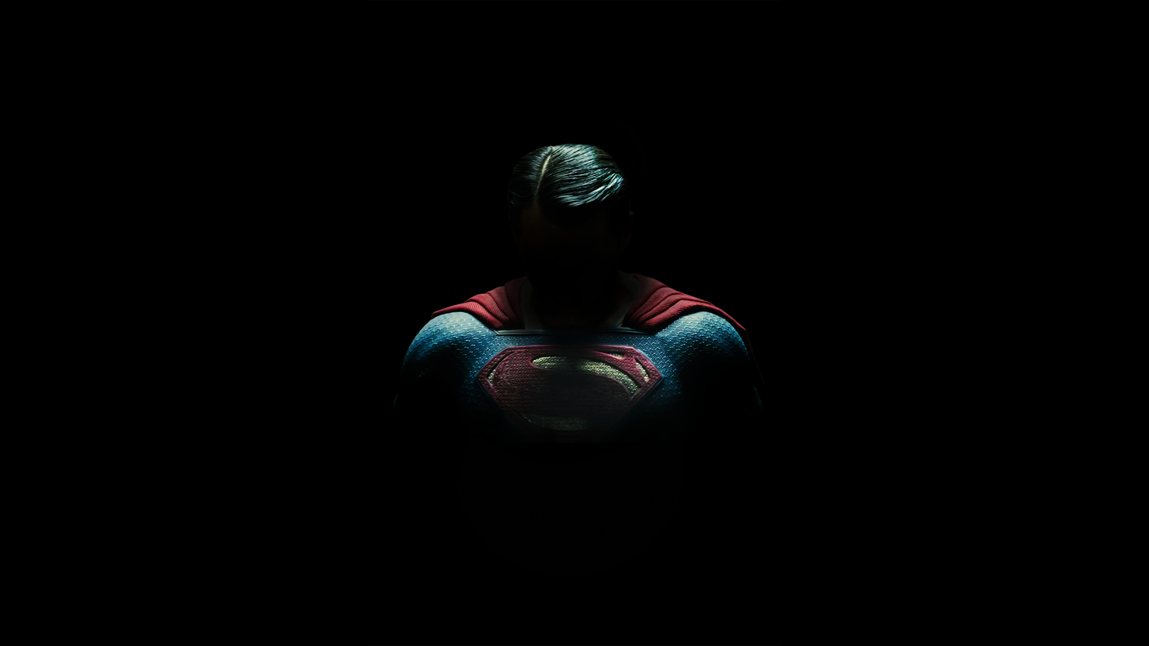 Wallpaper 4k Superman in Dark Wallpaper